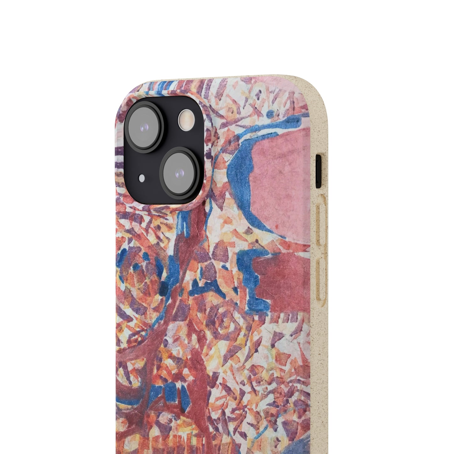 Biodegradable Phone Case with 'Abstract Fusion' Abstract Original Artwork by Barbara Cleary