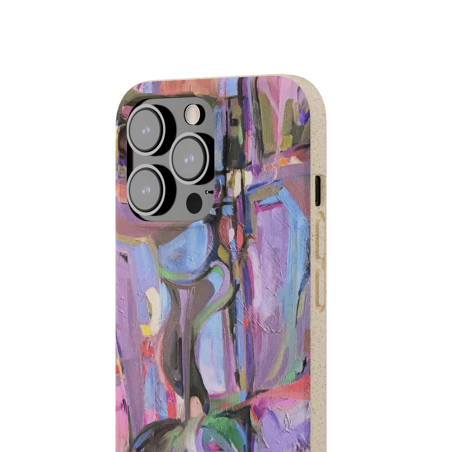 Biodegradable Phone Case with 'Passages' Abstract Original Artwork by Barbara Cleary