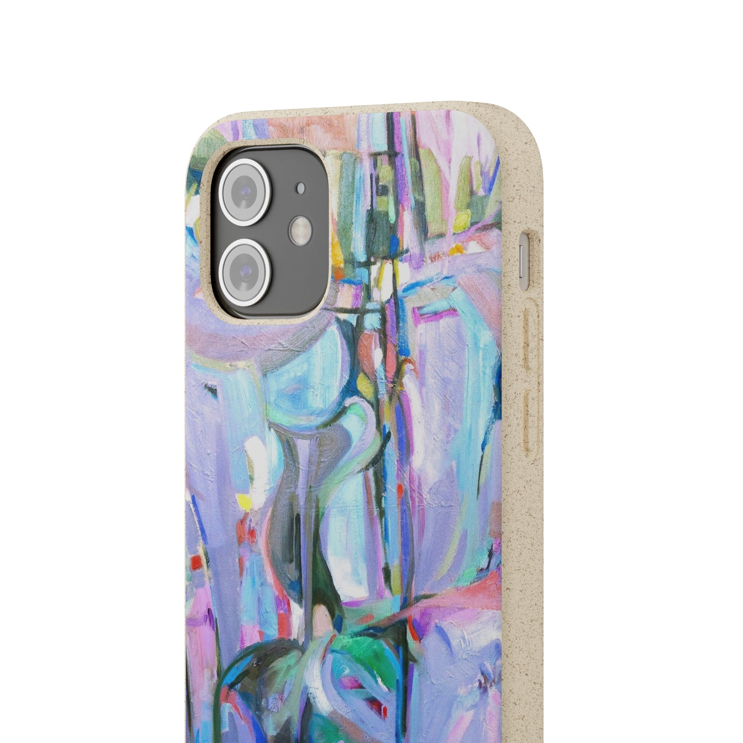 Biodegradable Phone Case with 'Passages' Abstract Original Artwork by Barbara Cleary