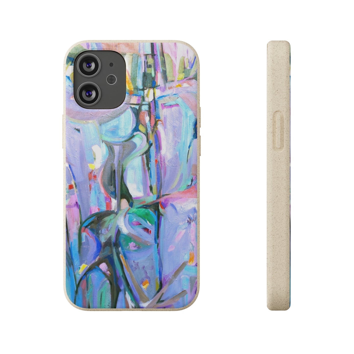 Biodegradable Phone Case with 'Passages' Abstract Original Artwork by Barbara Cleary