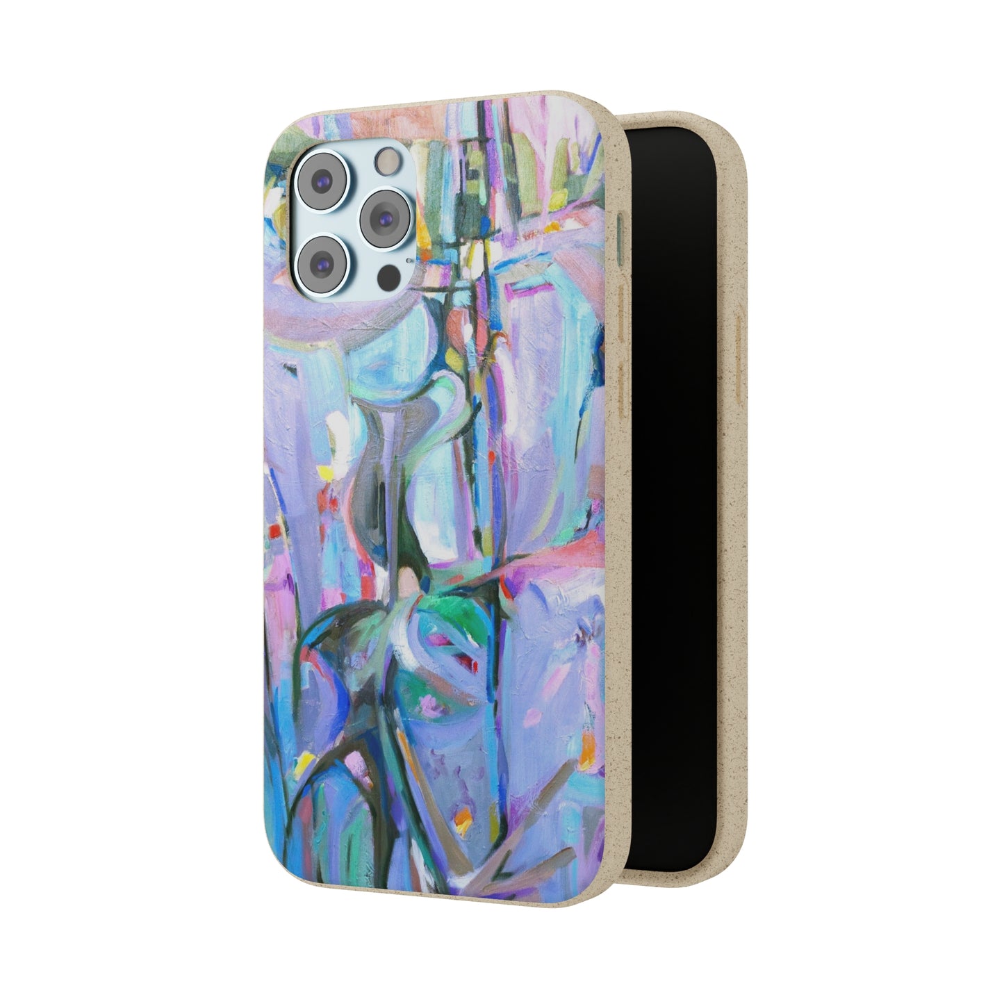 Biodegradable Phone Case with 'Passages' Abstract Original Artwork by Barbara Cleary