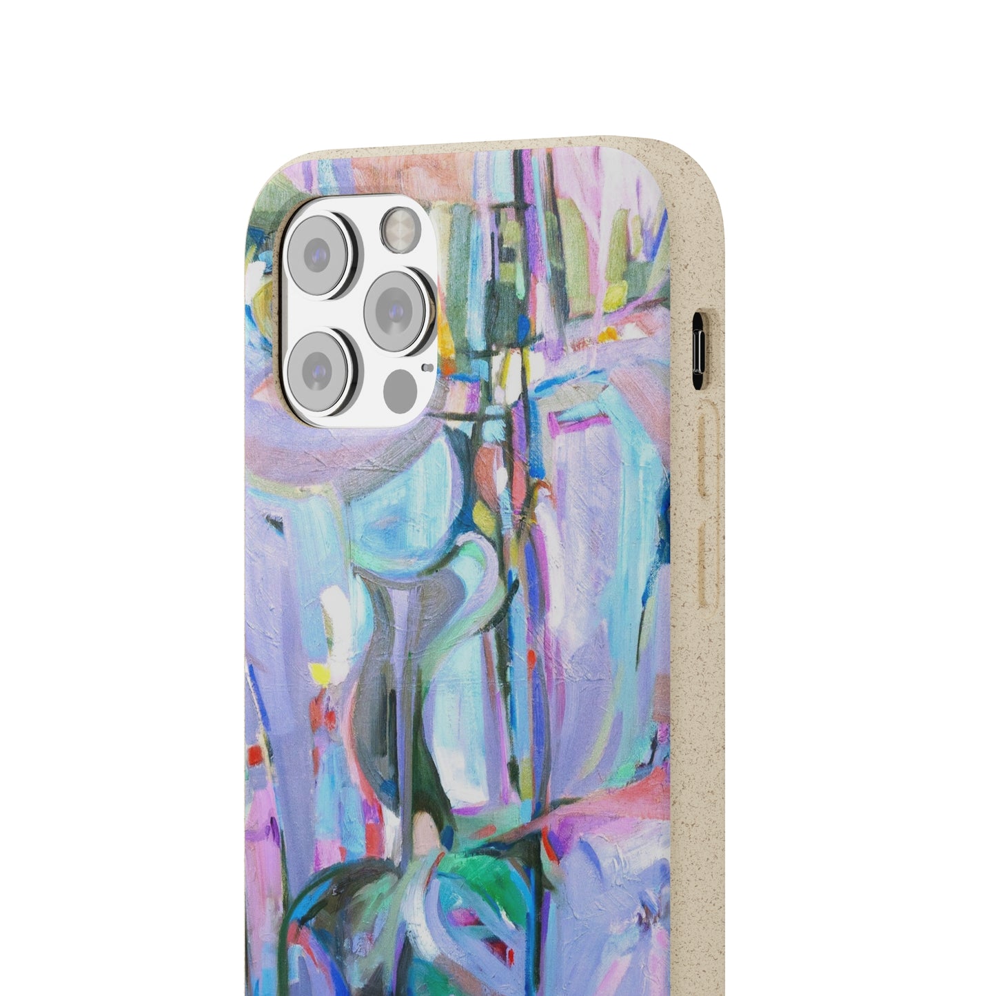 Biodegradable Phone Case with 'Passages' Abstract Original Artwork by Barbara Cleary