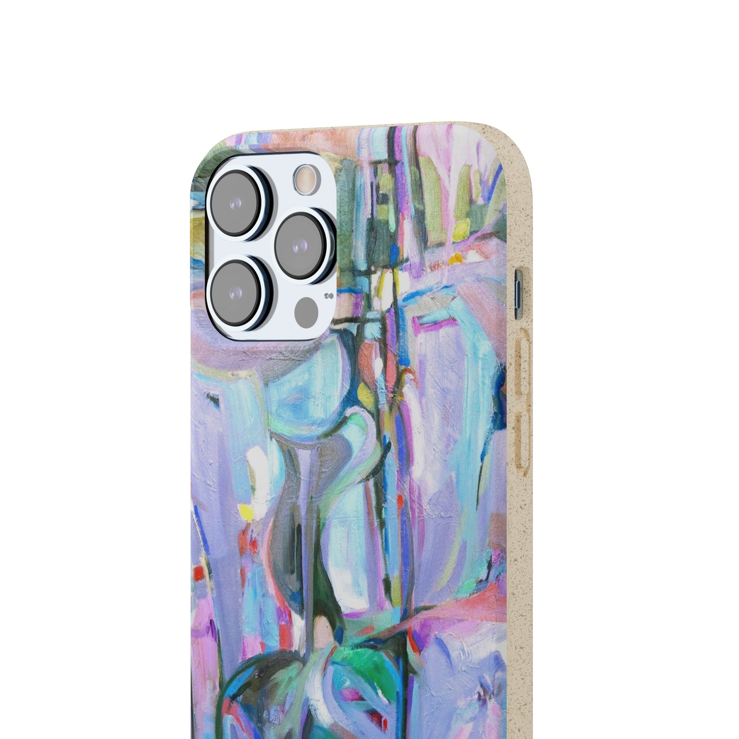 Biodegradable Phone Case with 'Passages' Abstract Original Artwork by Barbara Cleary