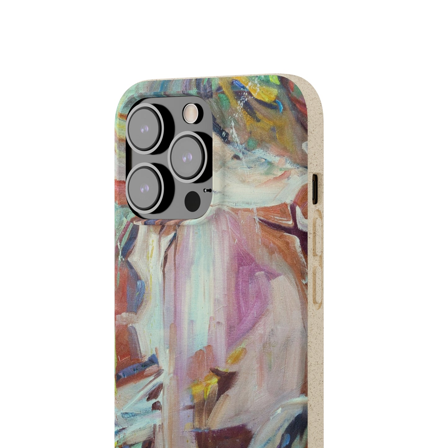 Biodegradable Phone Case with 'All Seasons' Abstract Original Artwork by Barbara Cleary