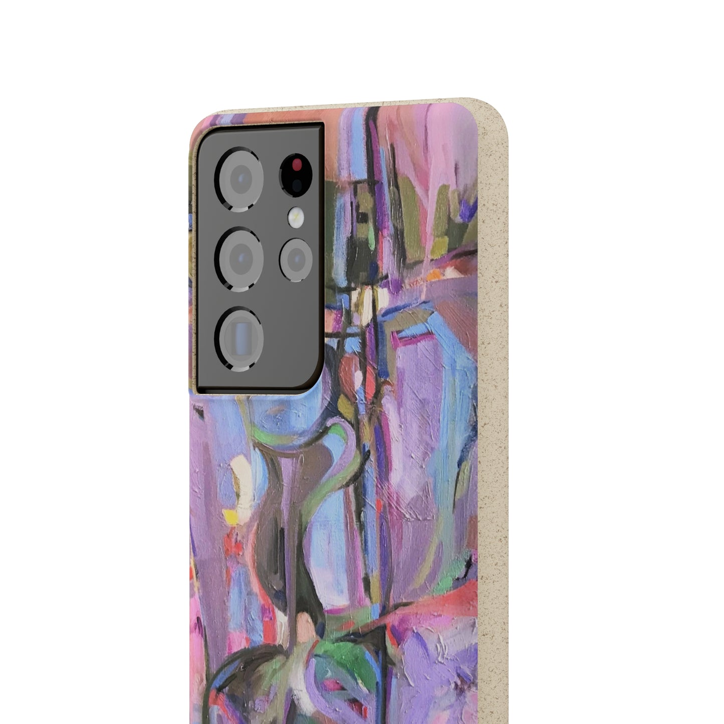 Biodegradable Phone Case with 'Passages' Abstract Original Artwork by Barbara Cleary