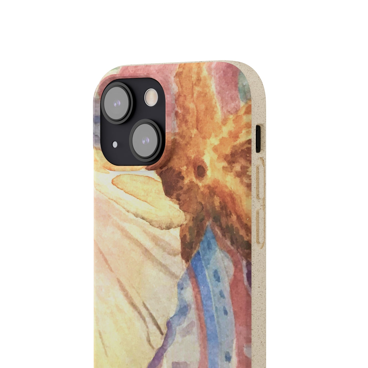 Biodegradable Phone Case with 'Treasures of the Tide' Watercolor Original Artwork by Barbara Cleary