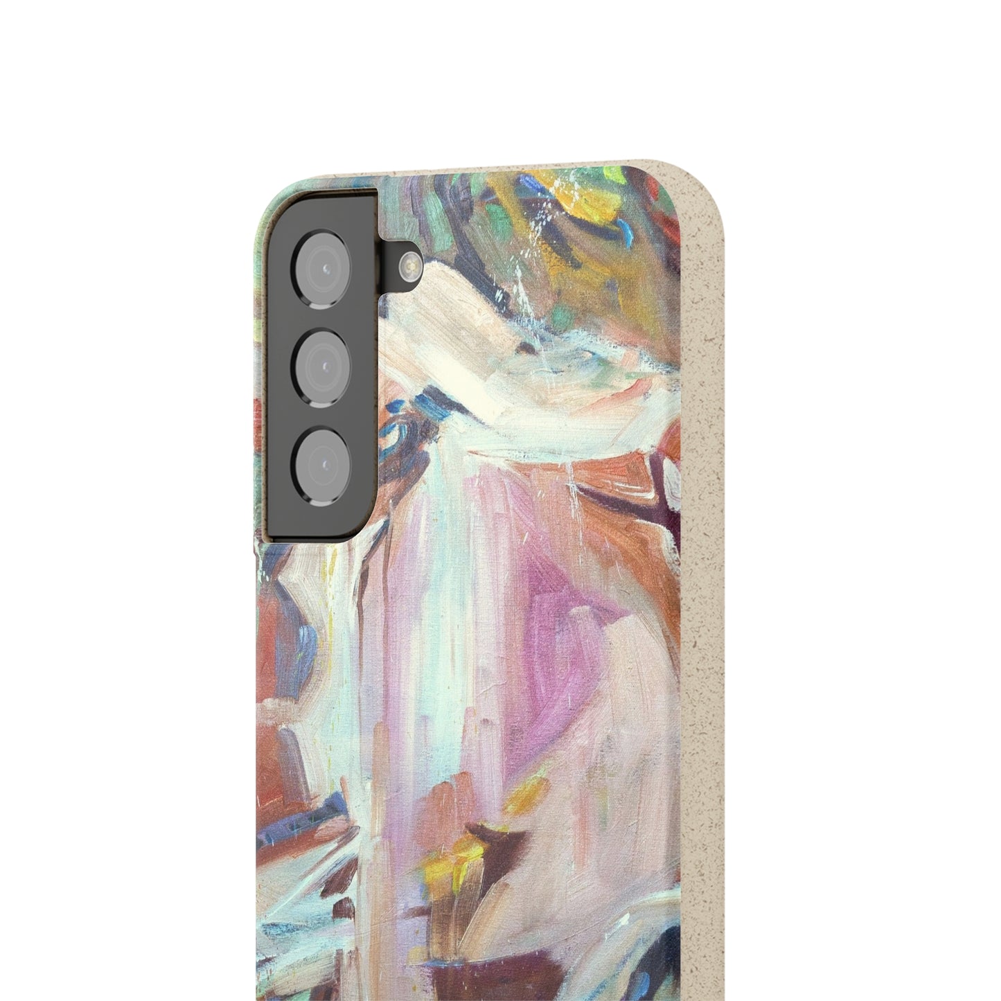 Biodegradable Phone Case with 'All Seasons' Abstract Original Artwork by Barbara Cleary