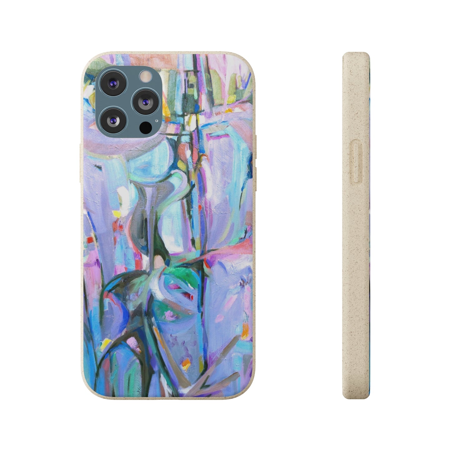 Biodegradable Phone Case with 'Passages' Abstract Original Artwork by Barbara Cleary