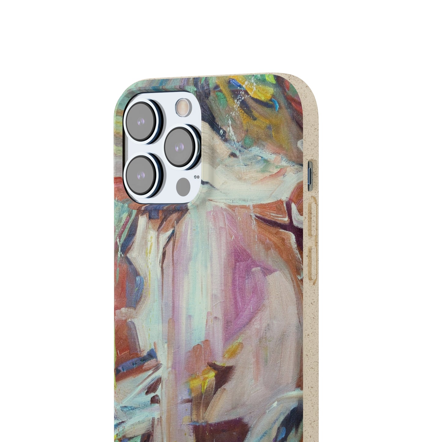 Biodegradable Phone Case with 'All Seasons' Abstract Original Artwork by Barbara Cleary