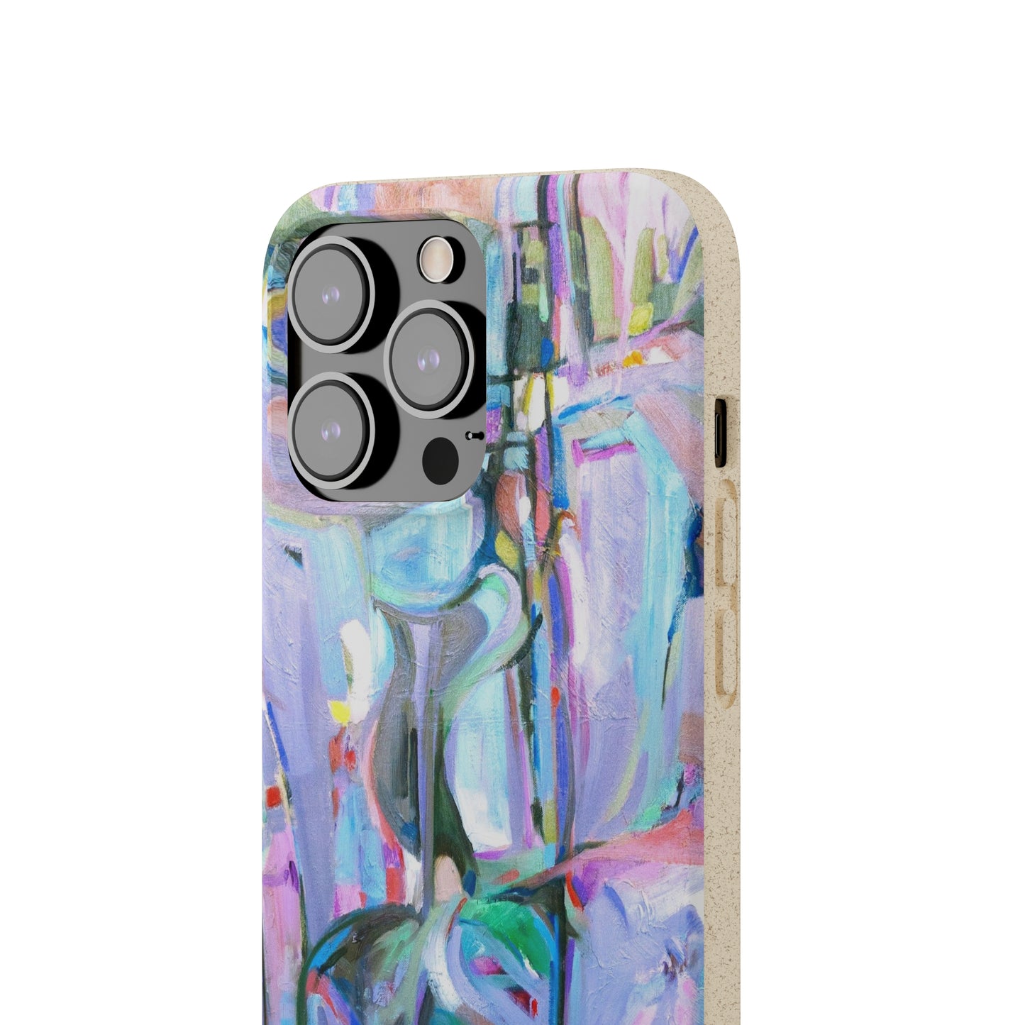 Biodegradable Phone Case with 'Passages' Abstract Original Artwork by Barbara Cleary