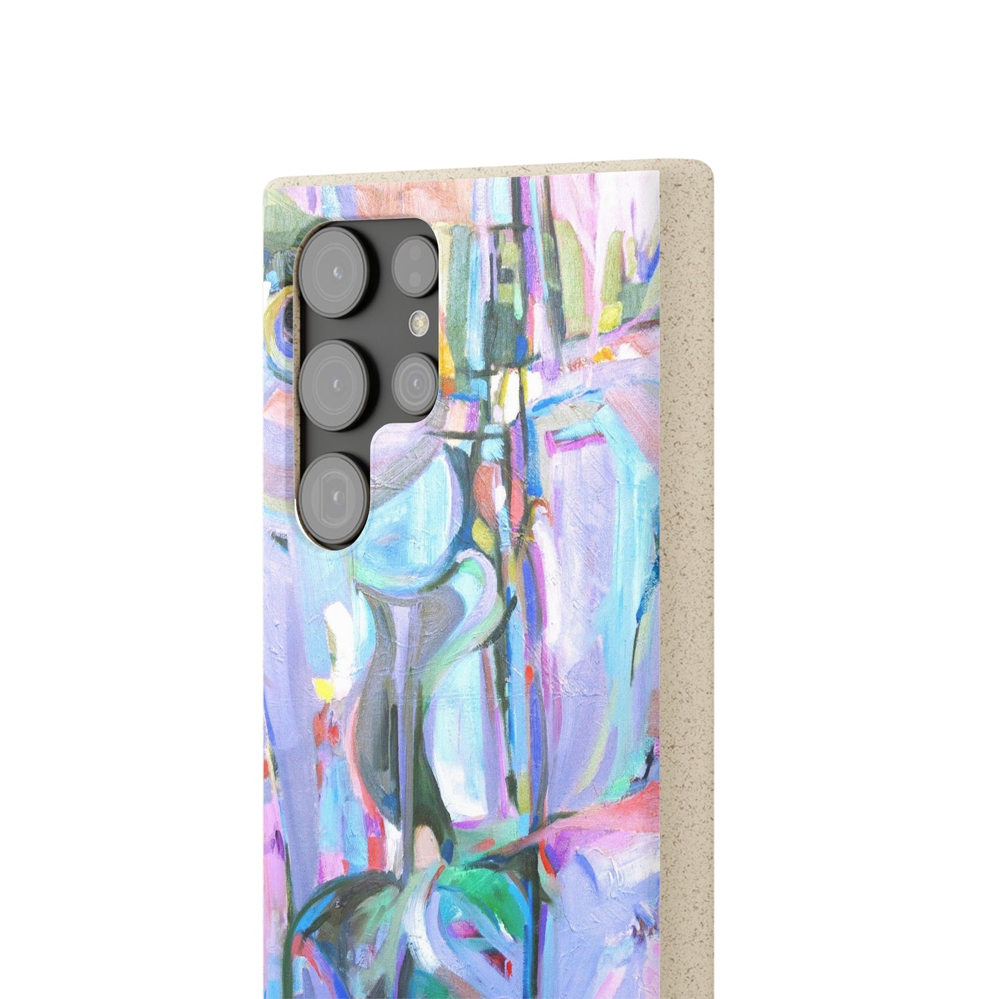 Biodegradable Phone Case with 'Passages' Abstract Original Artwork by Barbara Cleary