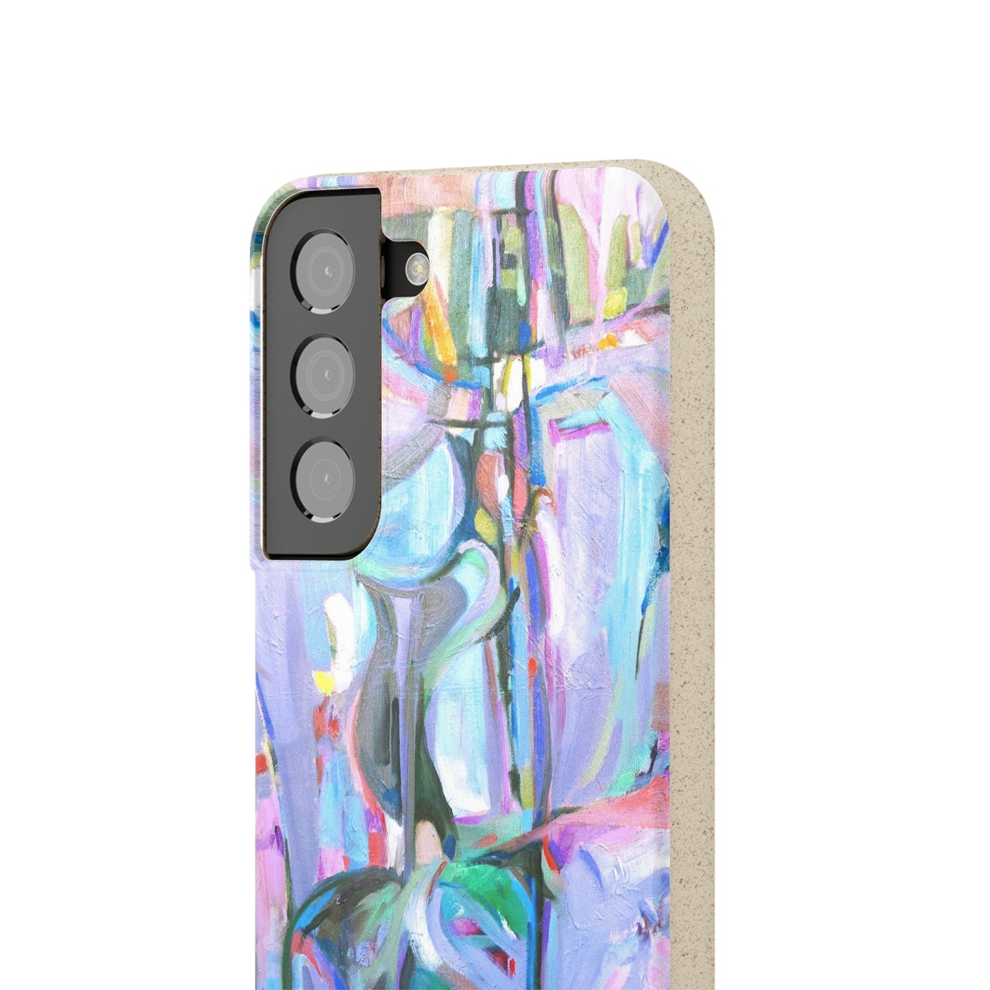 Biodegradable Phone Case with 'Passages' Abstract Original Artwork by Barbara Cleary