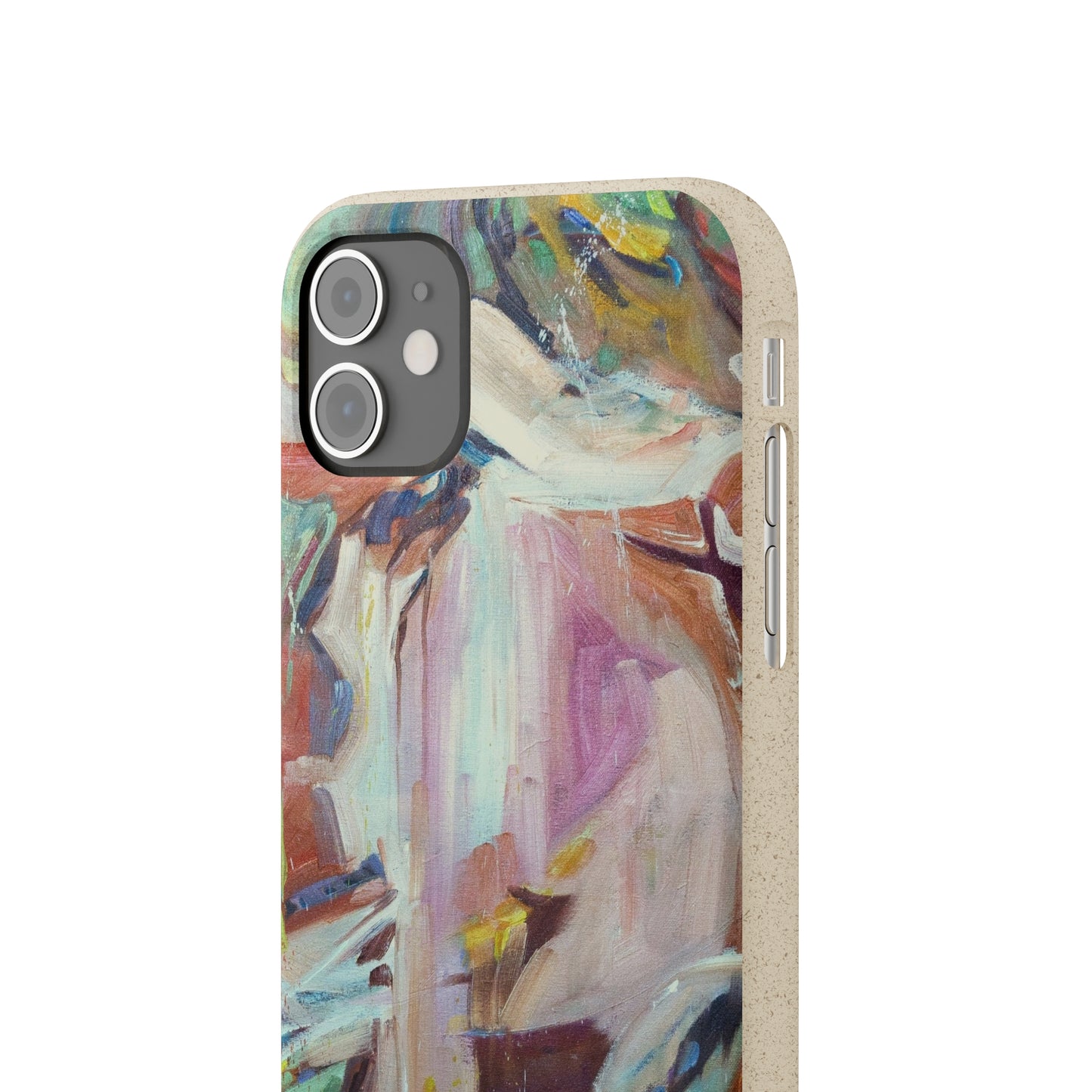 Biodegradable Phone Case with 'All Seasons' Abstract Original Artwork by Barbara Cleary