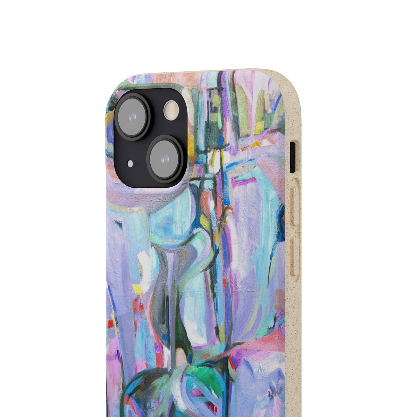 Biodegradable Phone Case with 'Passages' Abstract Original Artwork by Barbara Cleary