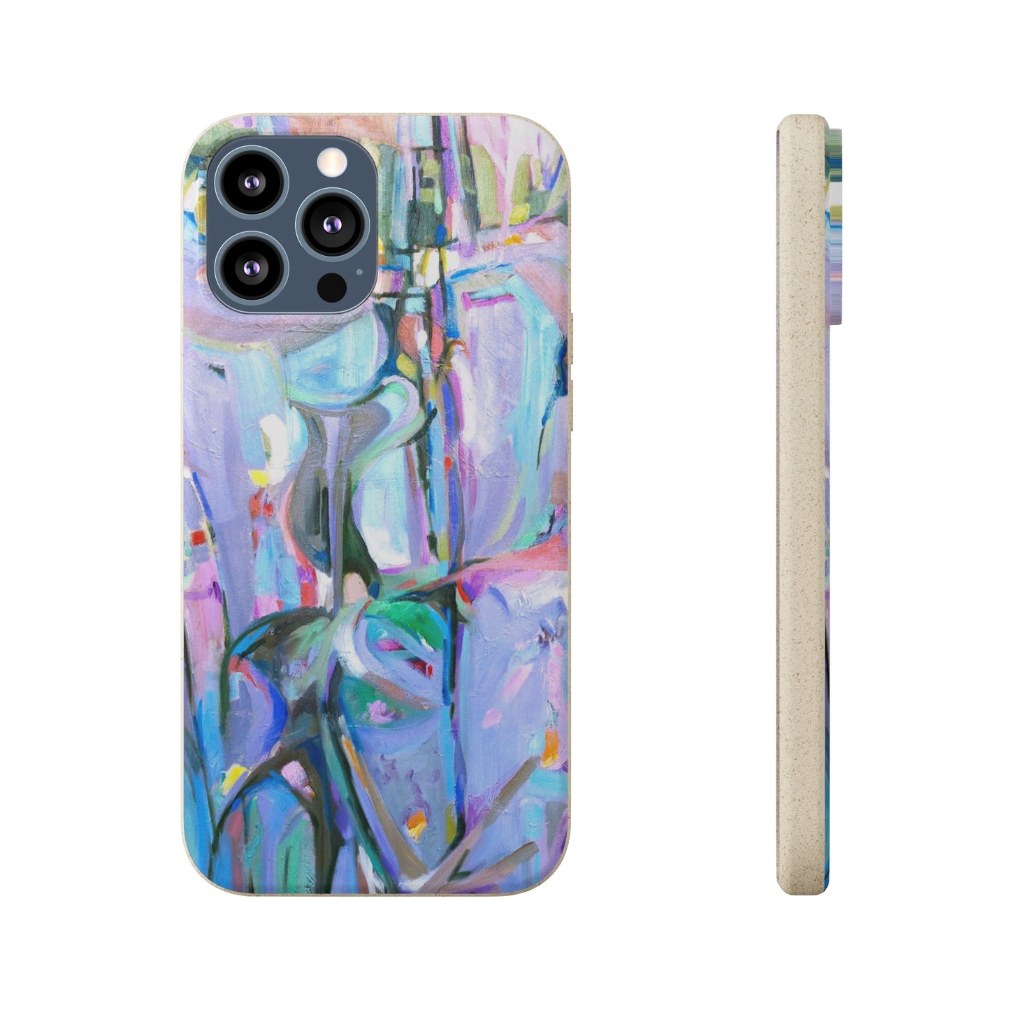 Biodegradable Phone Case with 'Passages' Abstract Original Artwork by Barbara Cleary