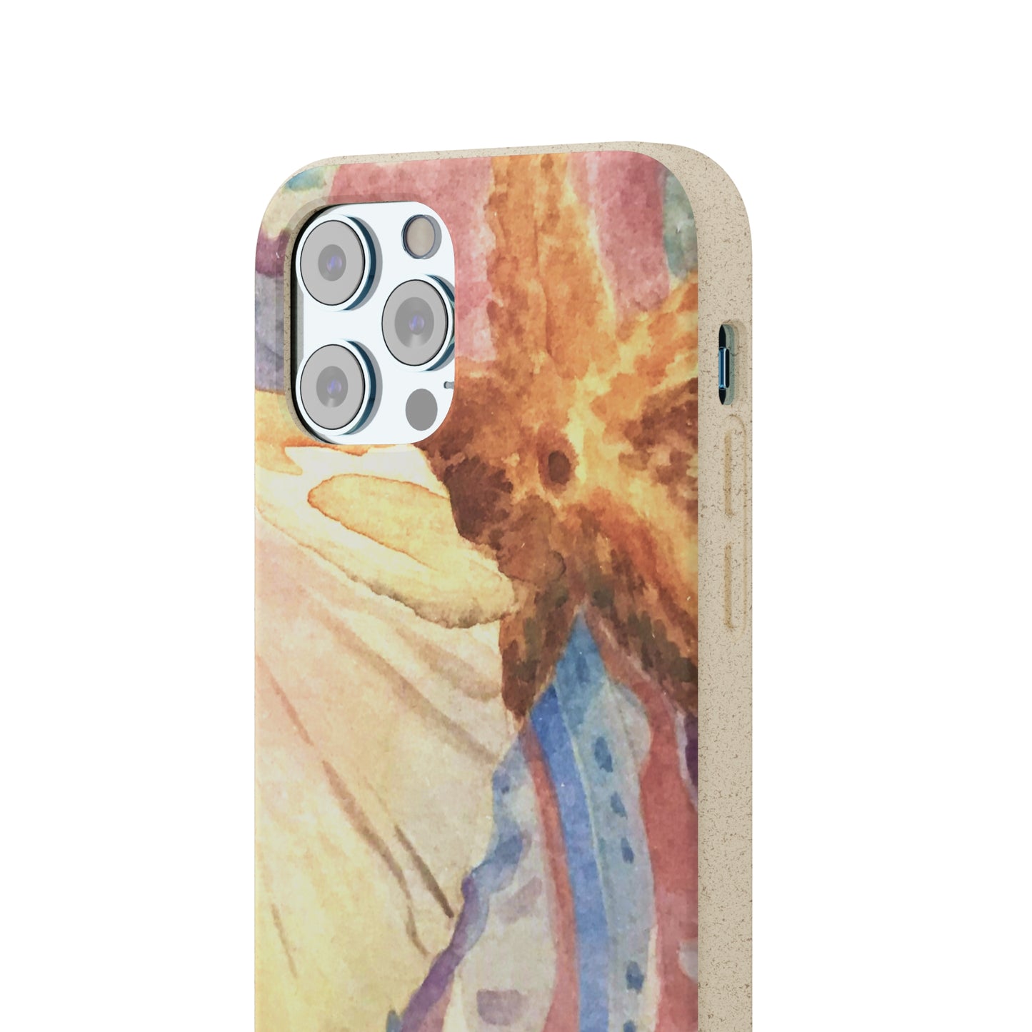 Biodegradable Phone Case with 'Treasures of the Tide' Watercolor Original Artwork by Barbara Cleary