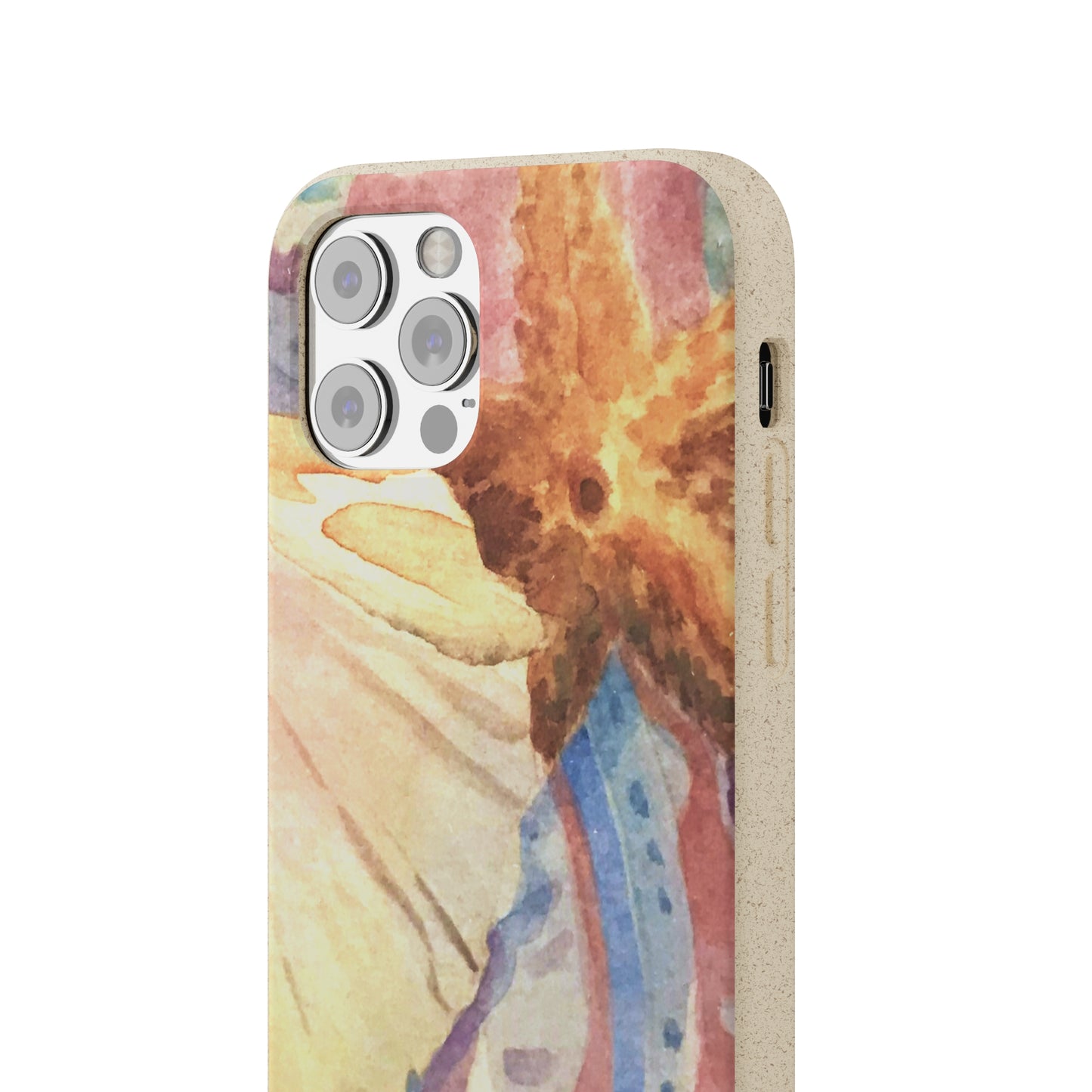 Biodegradable Phone Case with 'Treasures of the Tide' Watercolor Original Artwork by Barbara Cleary