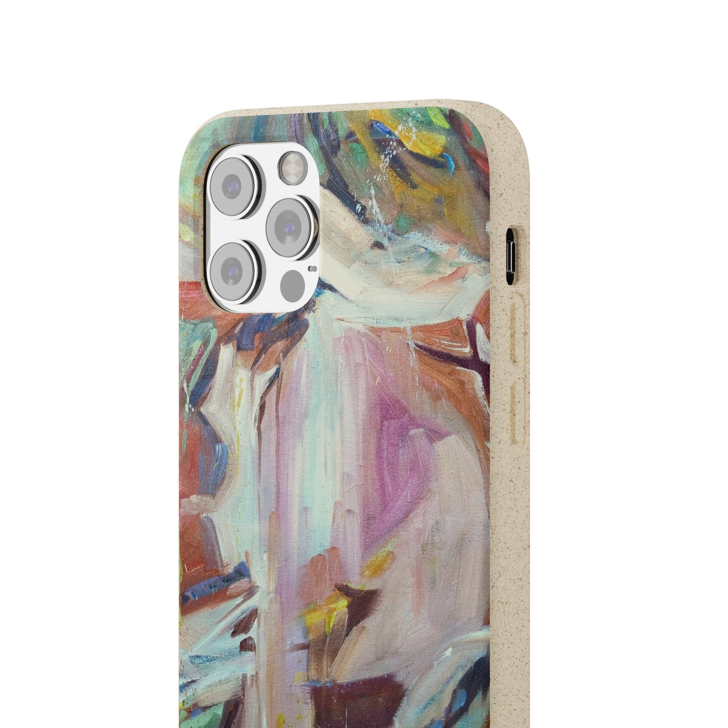 Biodegradable Phone Case with 'All Seasons' Abstract Original Artwork by Barbara Cleary