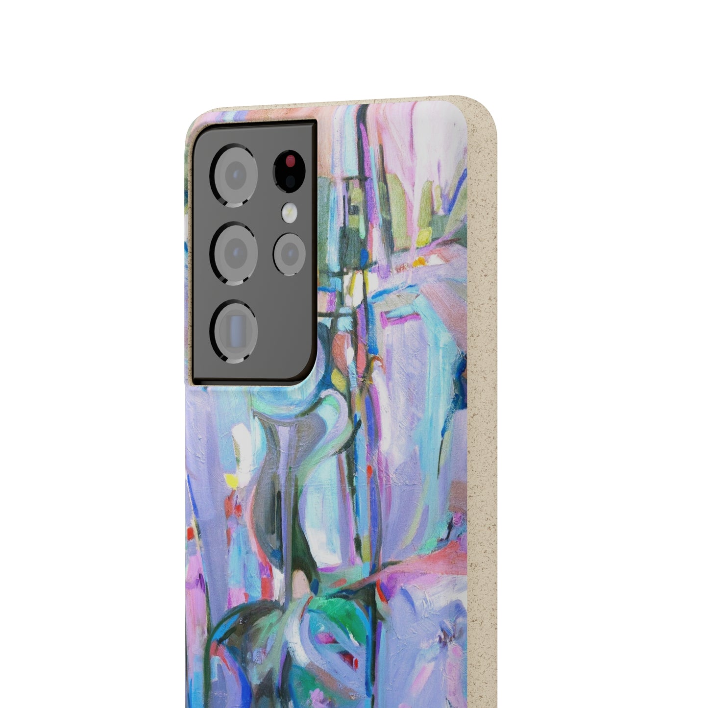 Biodegradable Phone Case with 'Passages' Abstract Original Artwork by Barbara Cleary