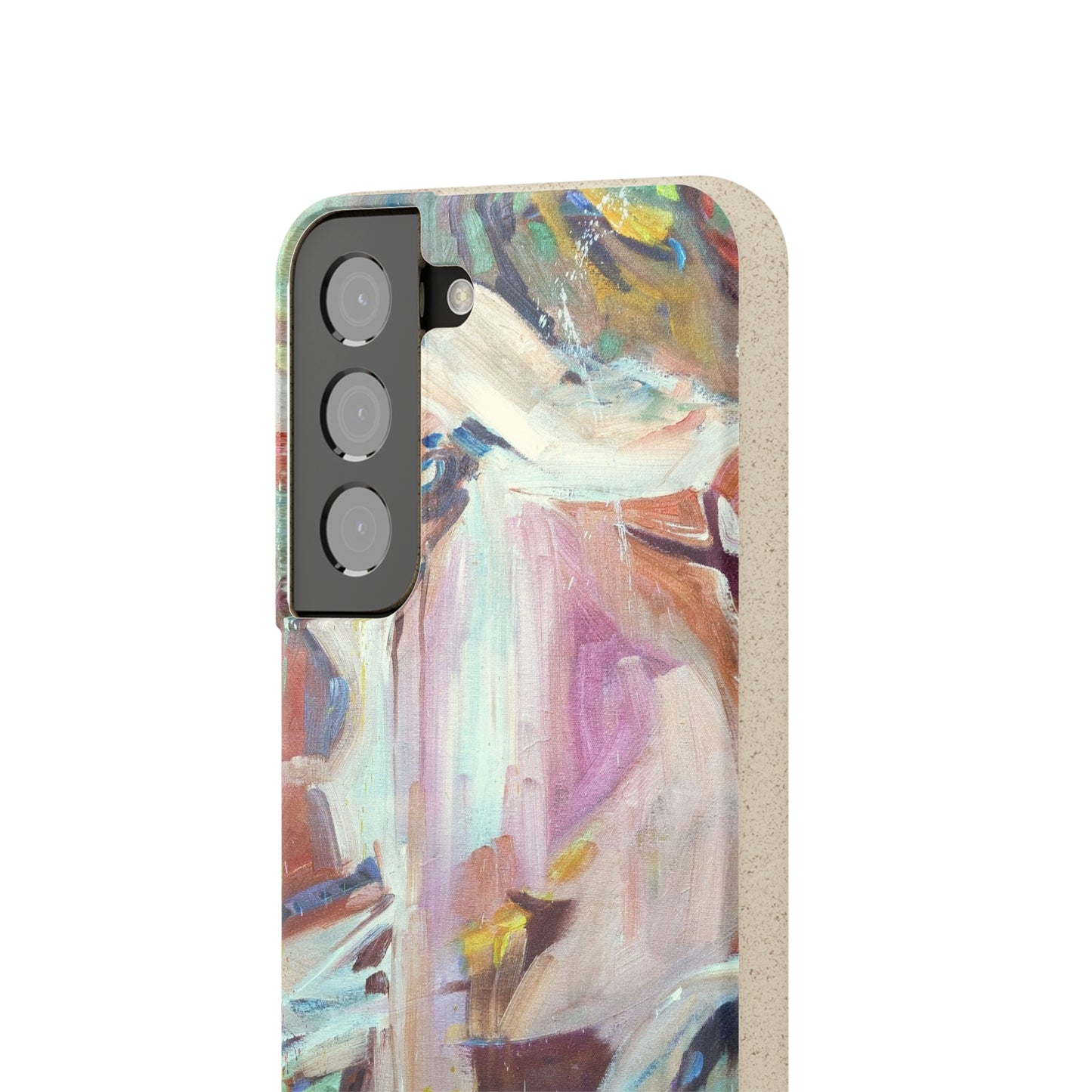 Biodegradable Phone Case with 'All Seasons' Abstract Original Artwork by Barbara Cleary