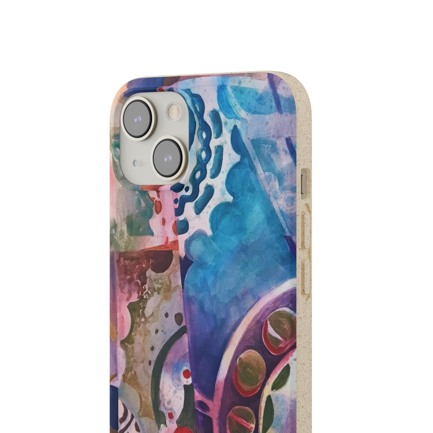 Biodegradable Phone Case with 'Kaleidoscope' Abstract Original Artwork by Barbara Cleary