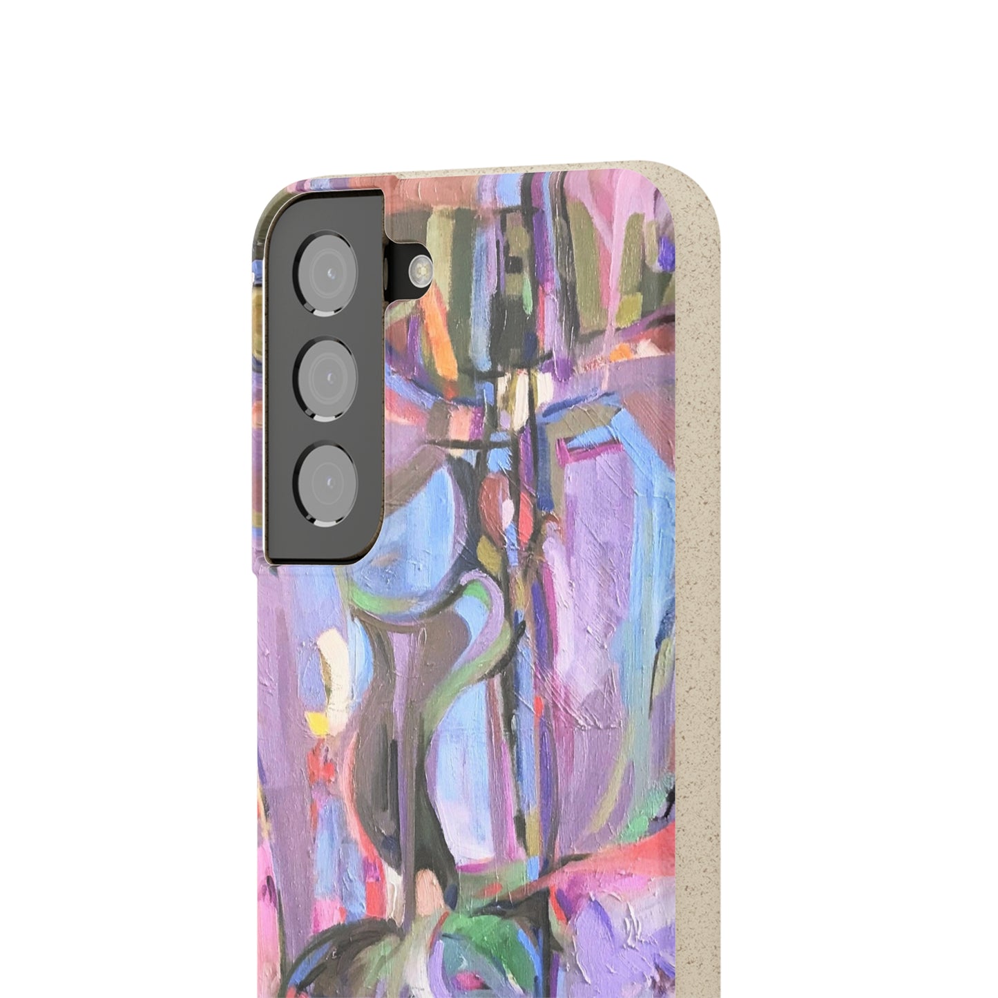 Biodegradable Phone Case with 'Passages' Abstract Original Artwork by Barbara Cleary