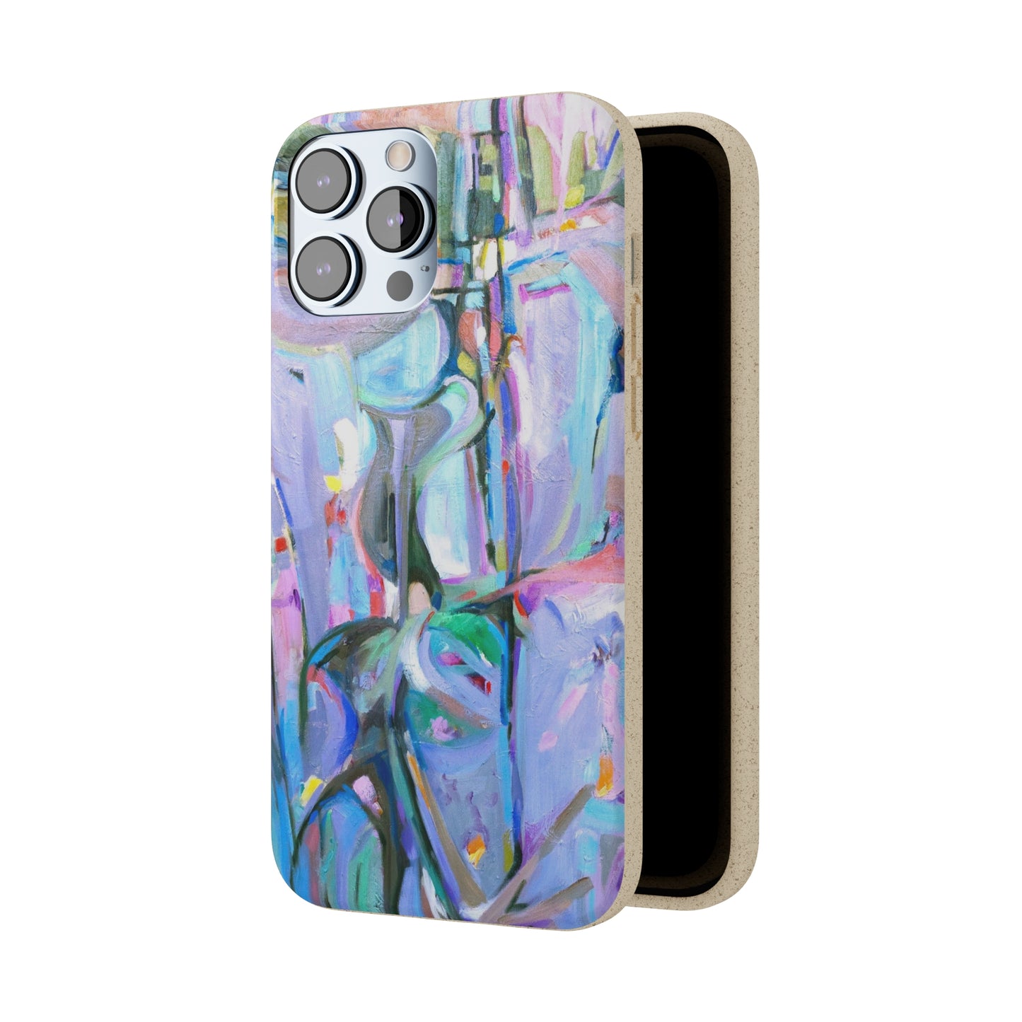 Biodegradable Phone Case with 'Passages' Abstract Original Artwork by Barbara Cleary