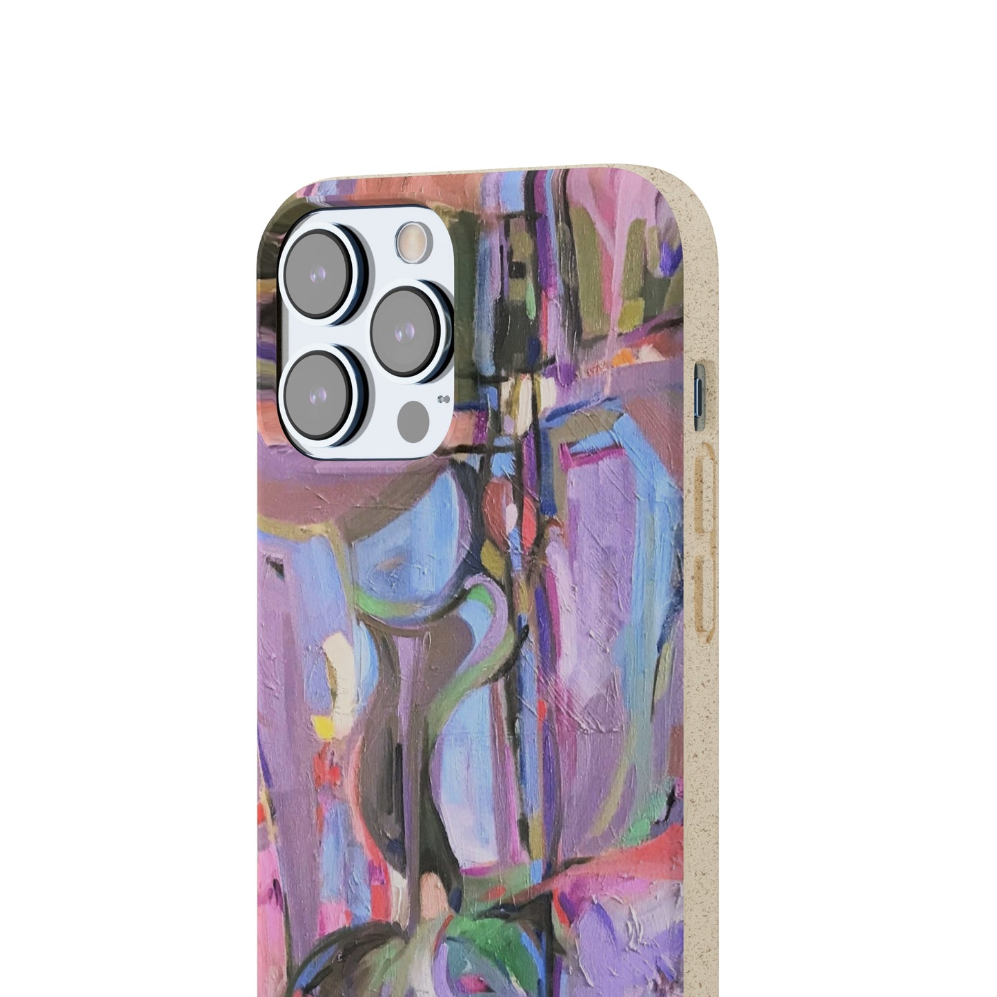 Biodegradable Phone Case with 'Passages' Abstract Original Artwork by Barbara Cleary