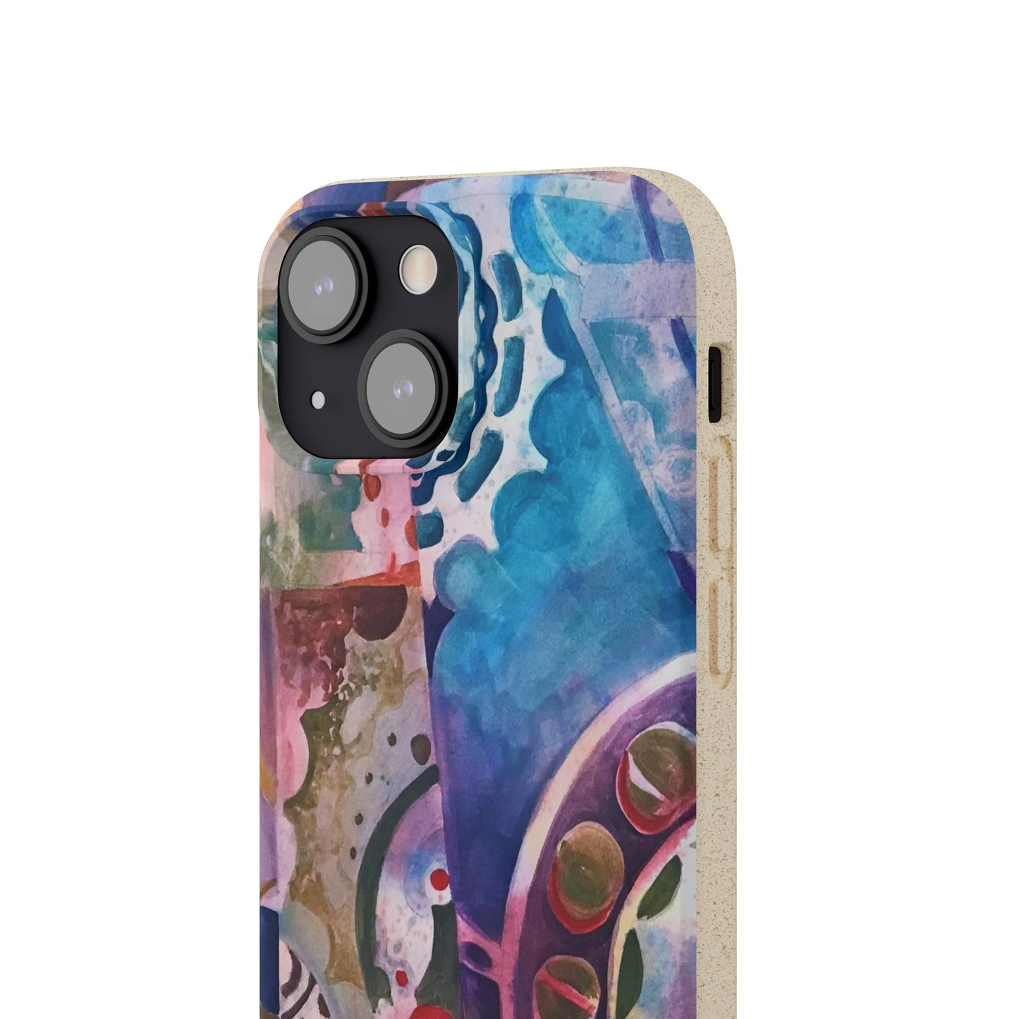 Biodegradable Phone Case with 'Kaleidoscope' Abstract Original Artwork by Barbara Cleary