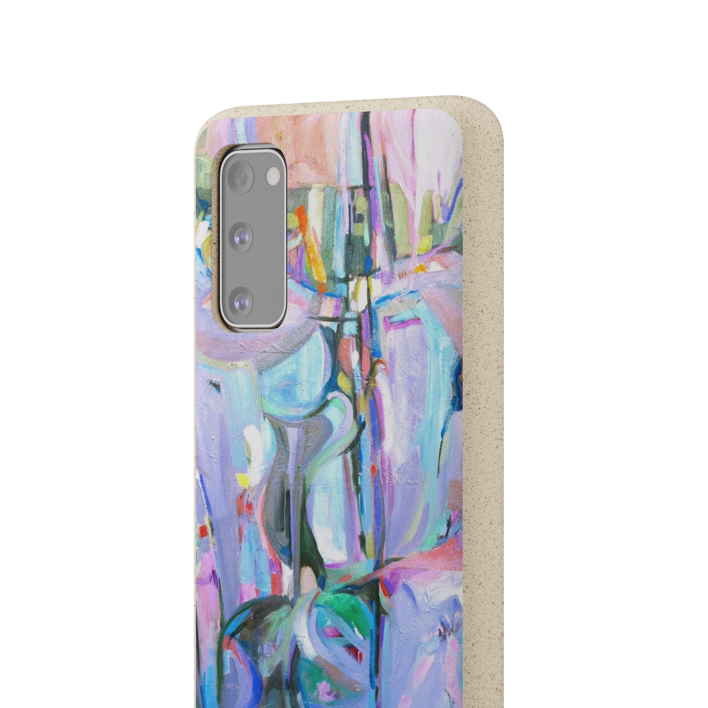 Biodegradable Phone Case with 'Passages' Abstract Original Artwork by Barbara Cleary