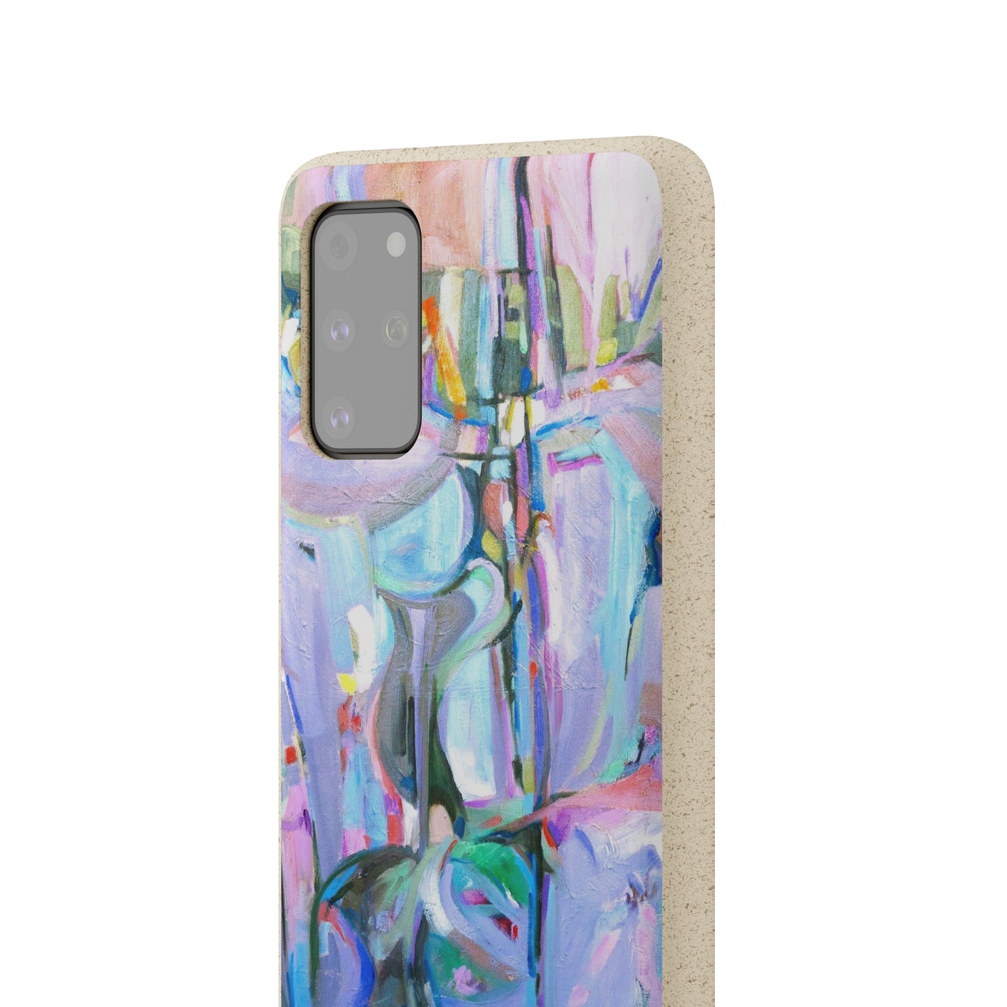 Biodegradable Phone Case with 'Passages' Abstract Original Artwork by Barbara Cleary