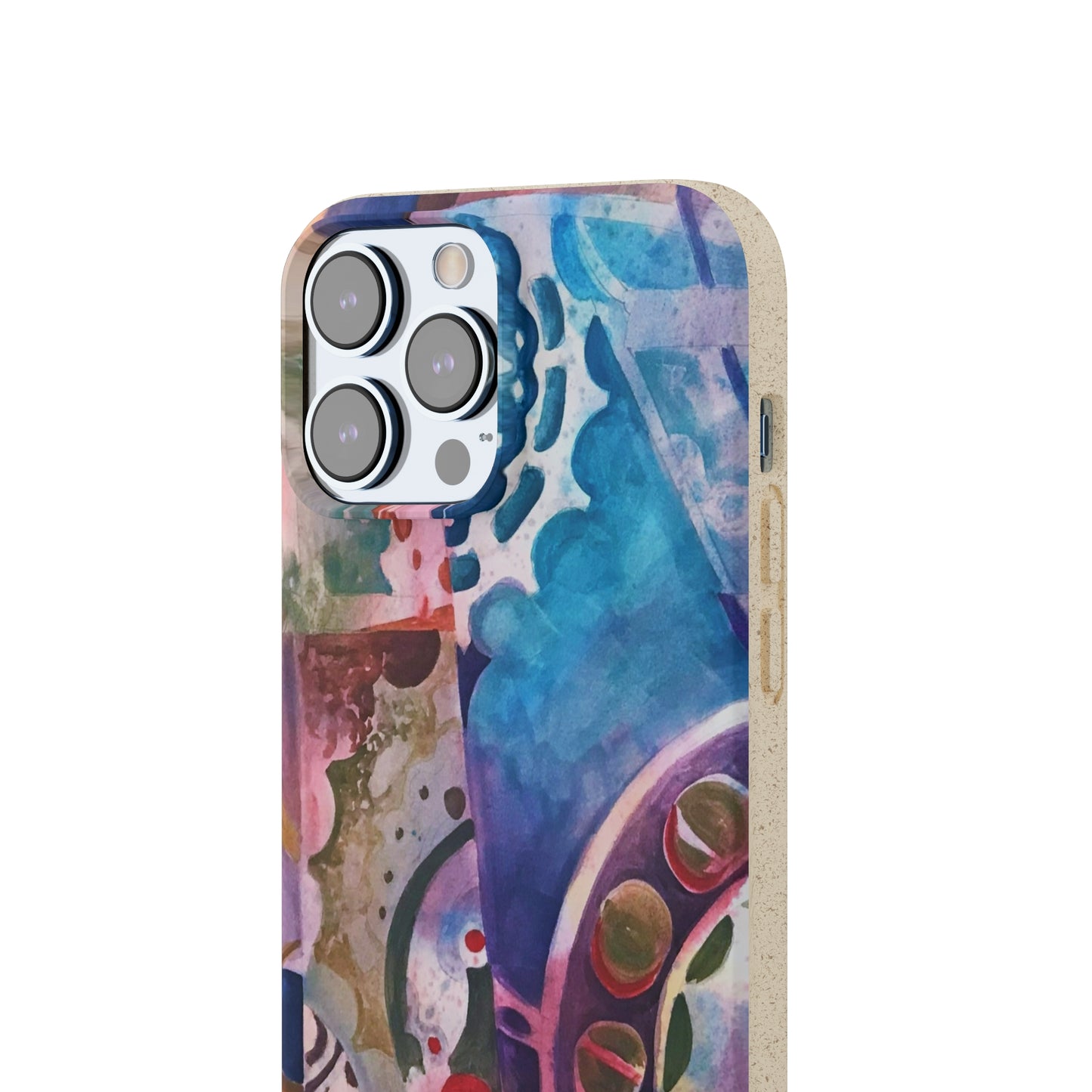 Biodegradable Phone Case with 'Kaleidoscope' Abstract Original Artwork by Barbara Cleary