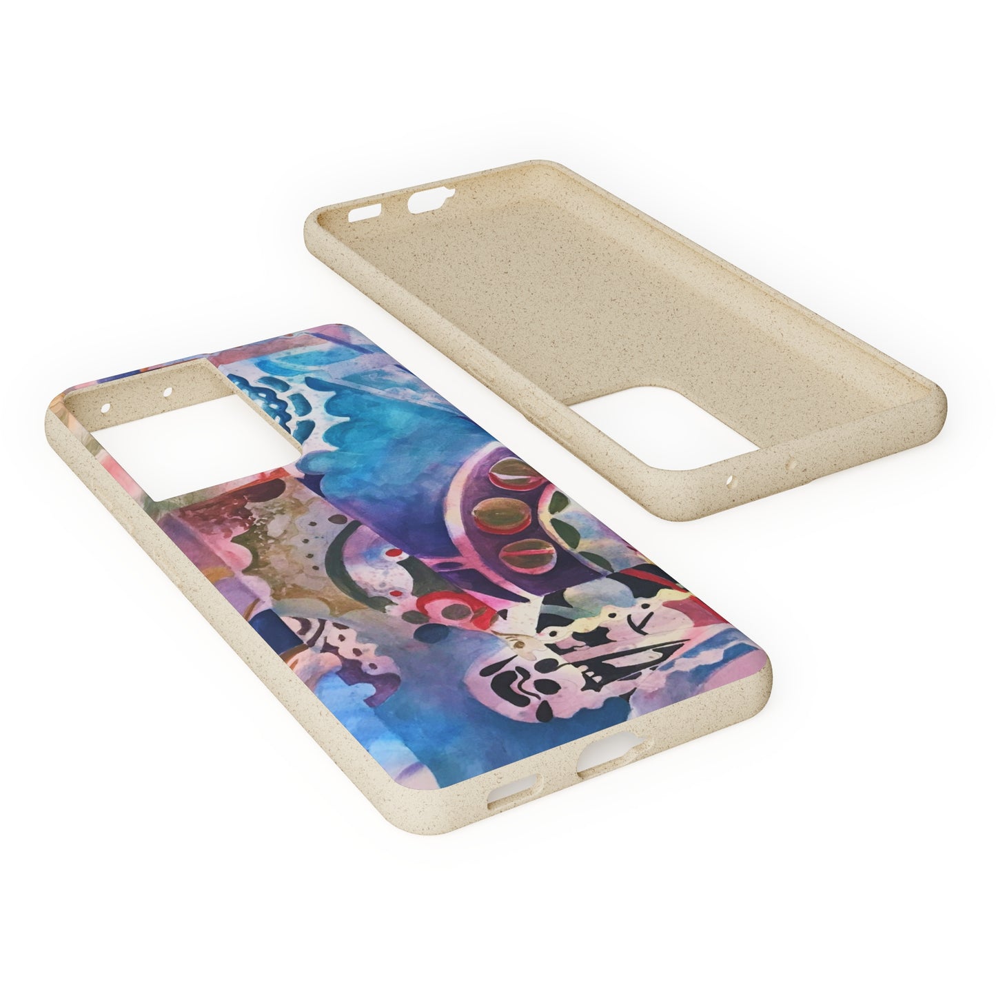 Biodegradable Phone Case with 'Kaleidoscope' Abstract Original Artwork by Barbara Cleary