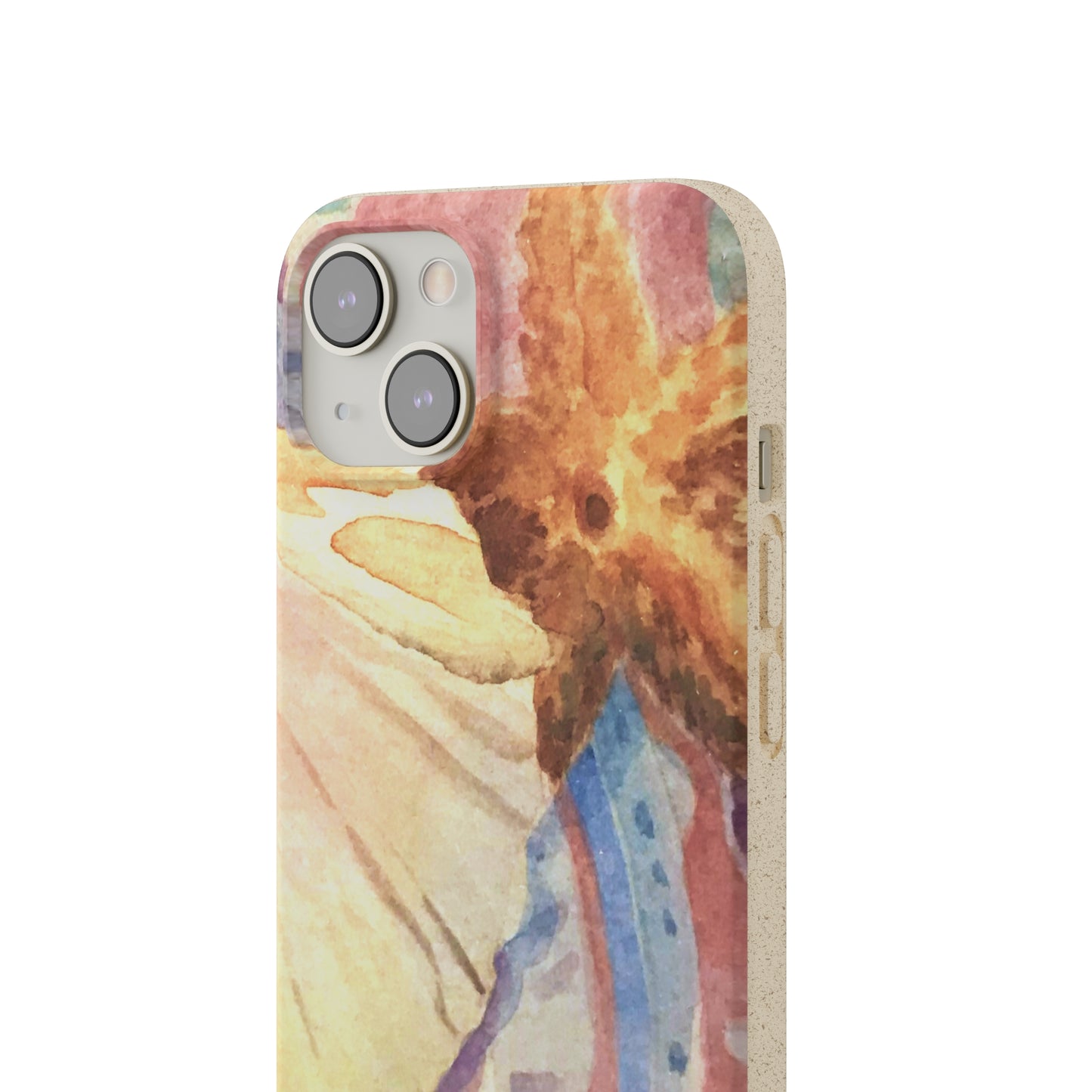 Biodegradable Phone Case with 'Treasures of the Tide' Watercolor Original Artwork by Barbara Cleary