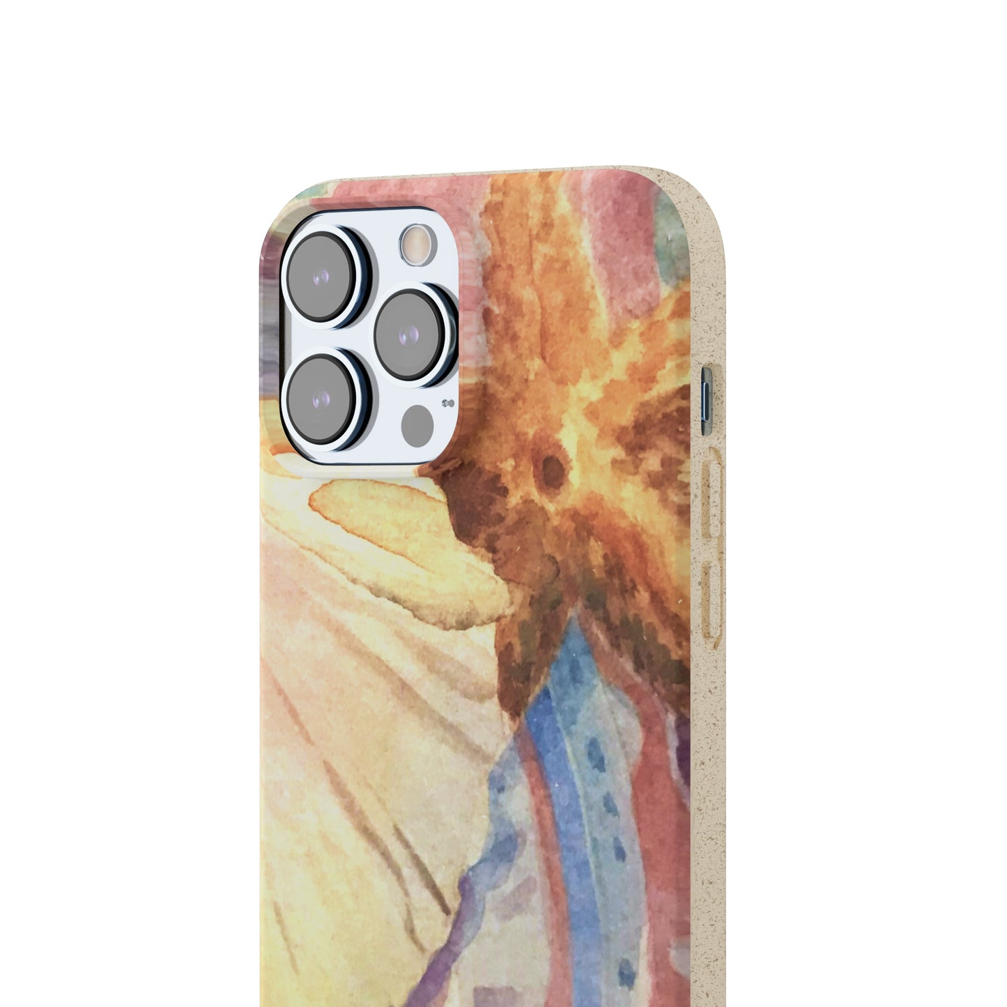 Biodegradable Phone Case with 'Treasures of the Tide' Watercolor Original Artwork by Barbara Cleary