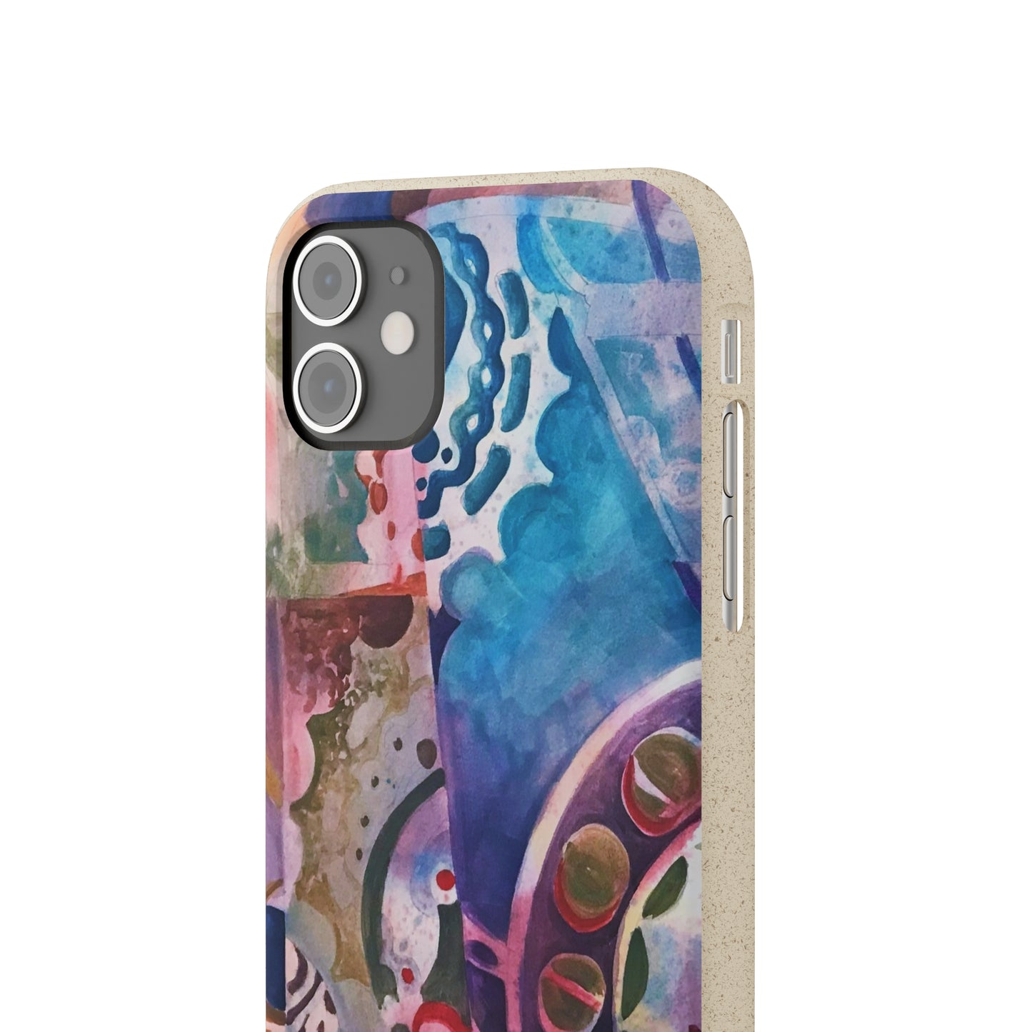 Biodegradable Phone Case with 'Kaleidoscope' Abstract Original Artwork by Barbara Cleary