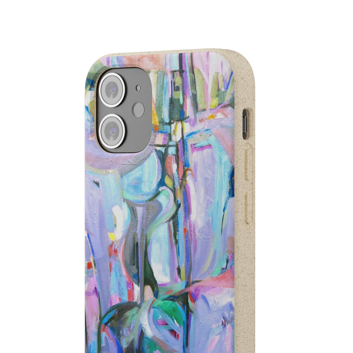 Biodegradable Phone Case with 'Passages' Abstract Original Artwork by Barbara Cleary