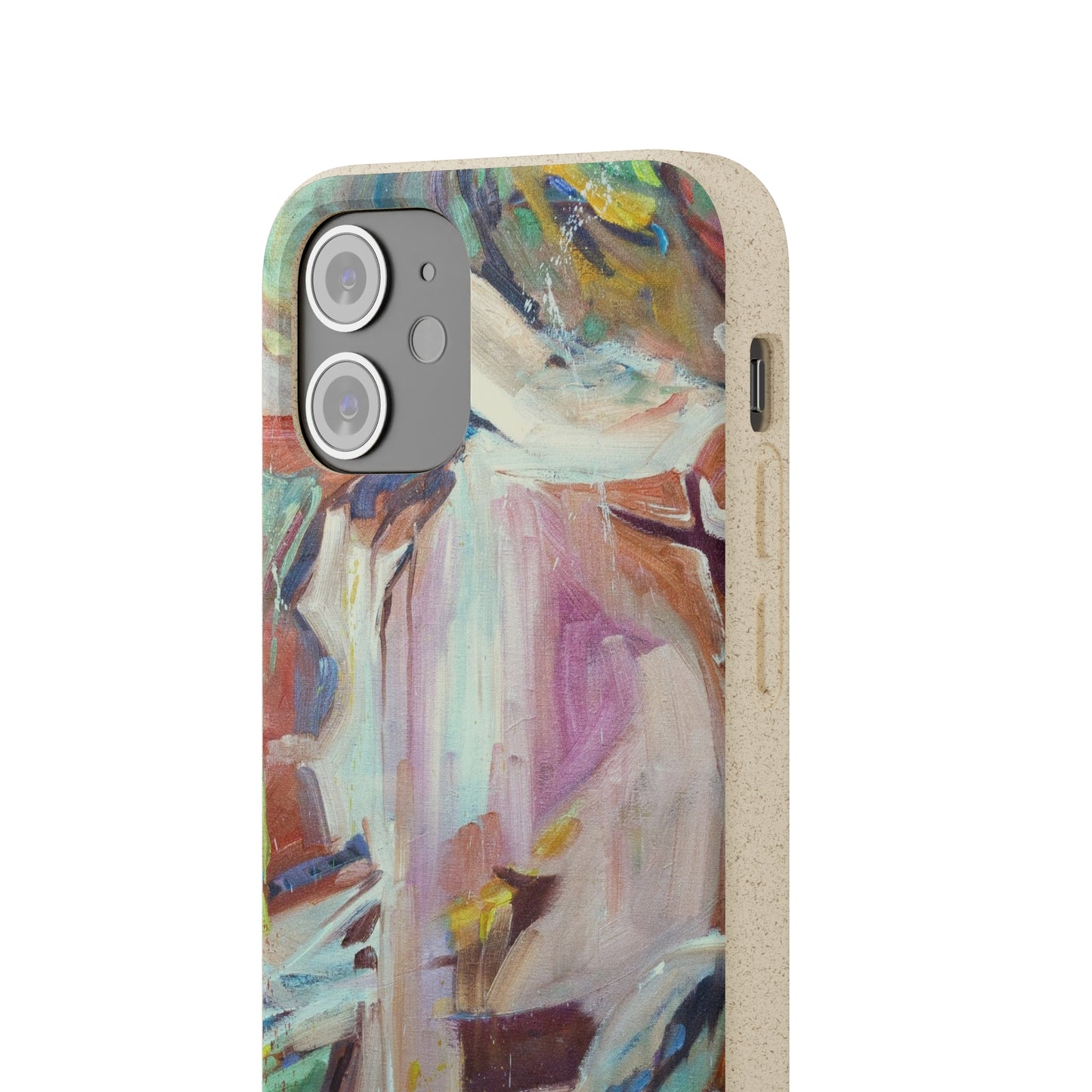 Biodegradable Phone Case with 'All Seasons' Abstract Original Artwork by Barbara Cleary