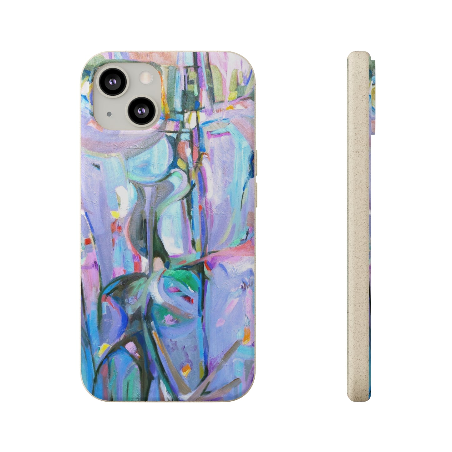 Biodegradable Phone Case with 'Passages' Abstract Original Artwork by Barbara Cleary