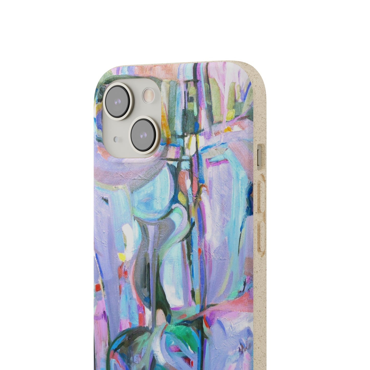 Biodegradable Phone Case with 'Passages' Abstract Original Artwork by Barbara Cleary