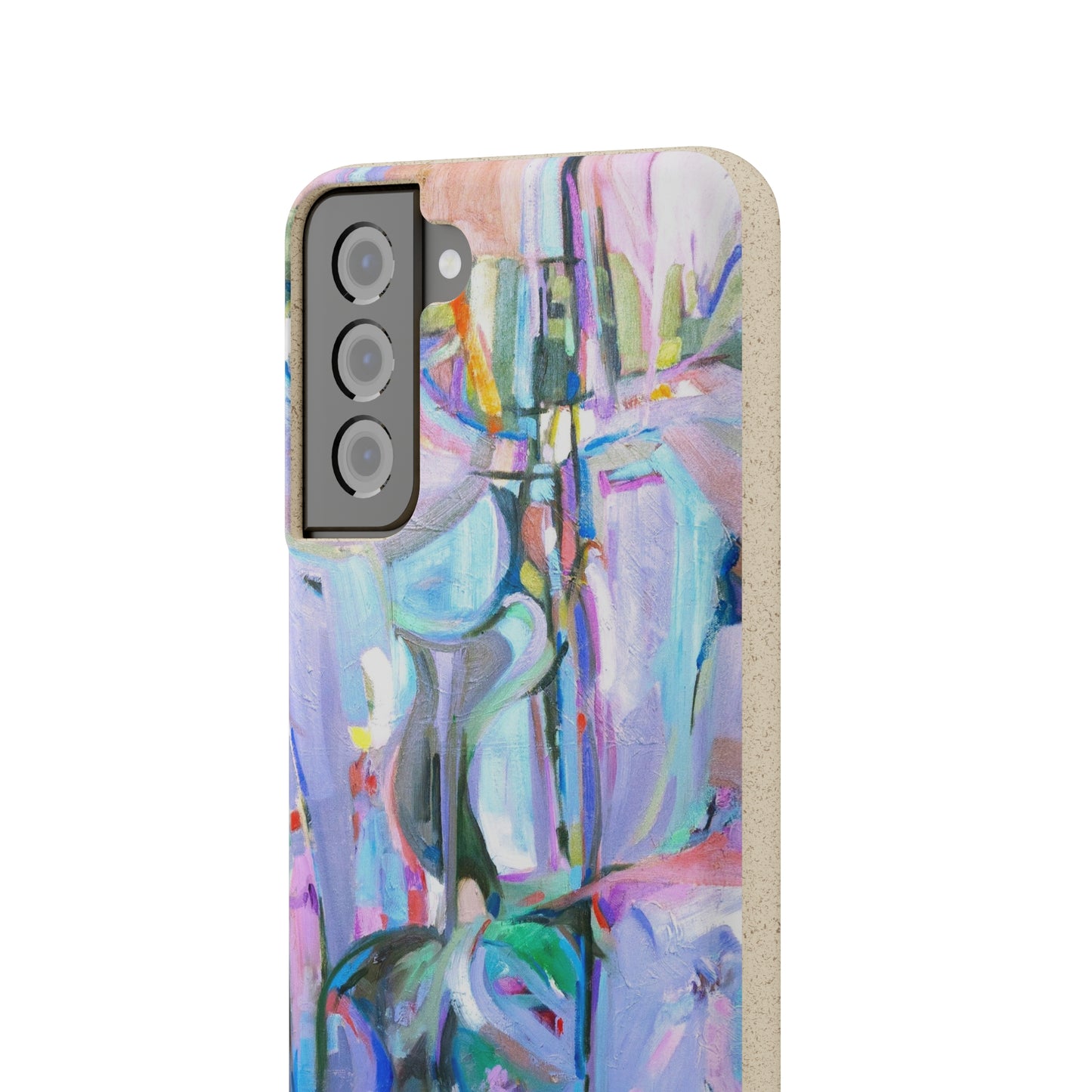 Biodegradable Phone Case with 'Passages' Abstract Original Artwork by Barbara Cleary