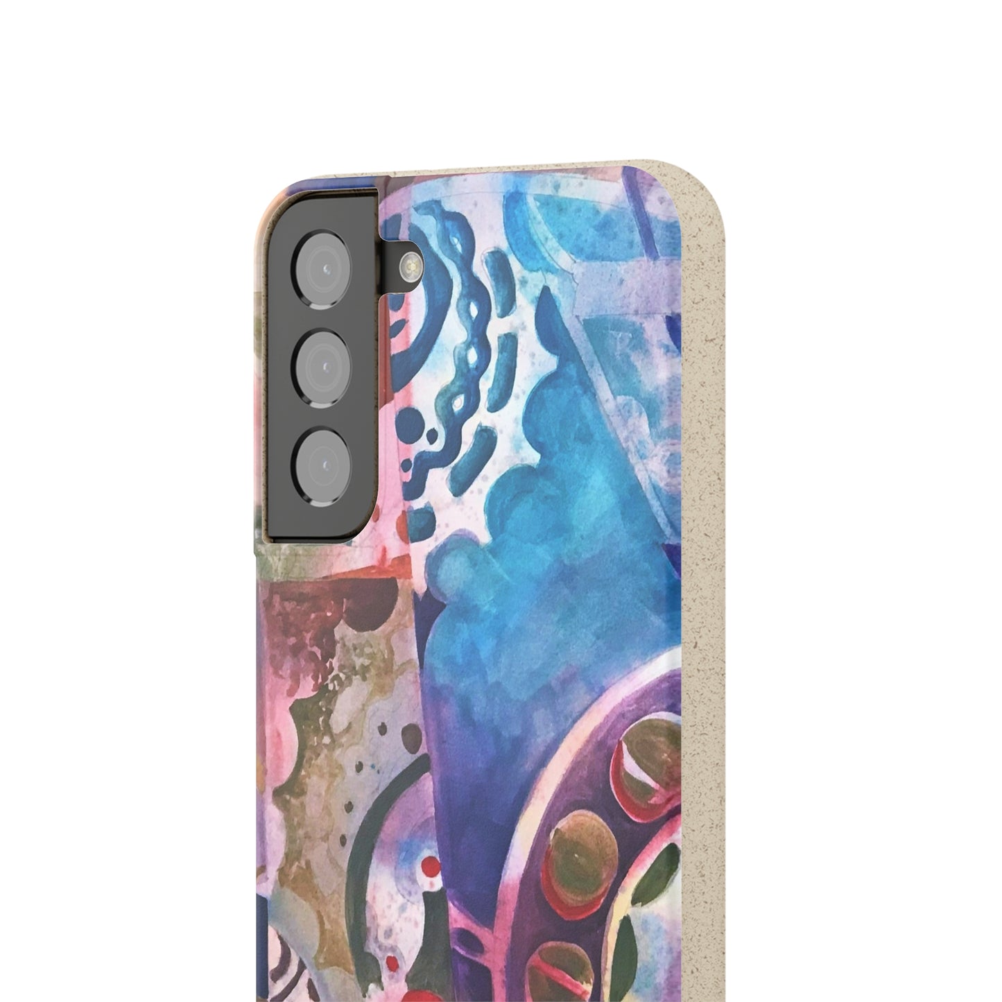 Biodegradable Phone Case with 'Kaleidoscope' Abstract Original Artwork by Barbara Cleary