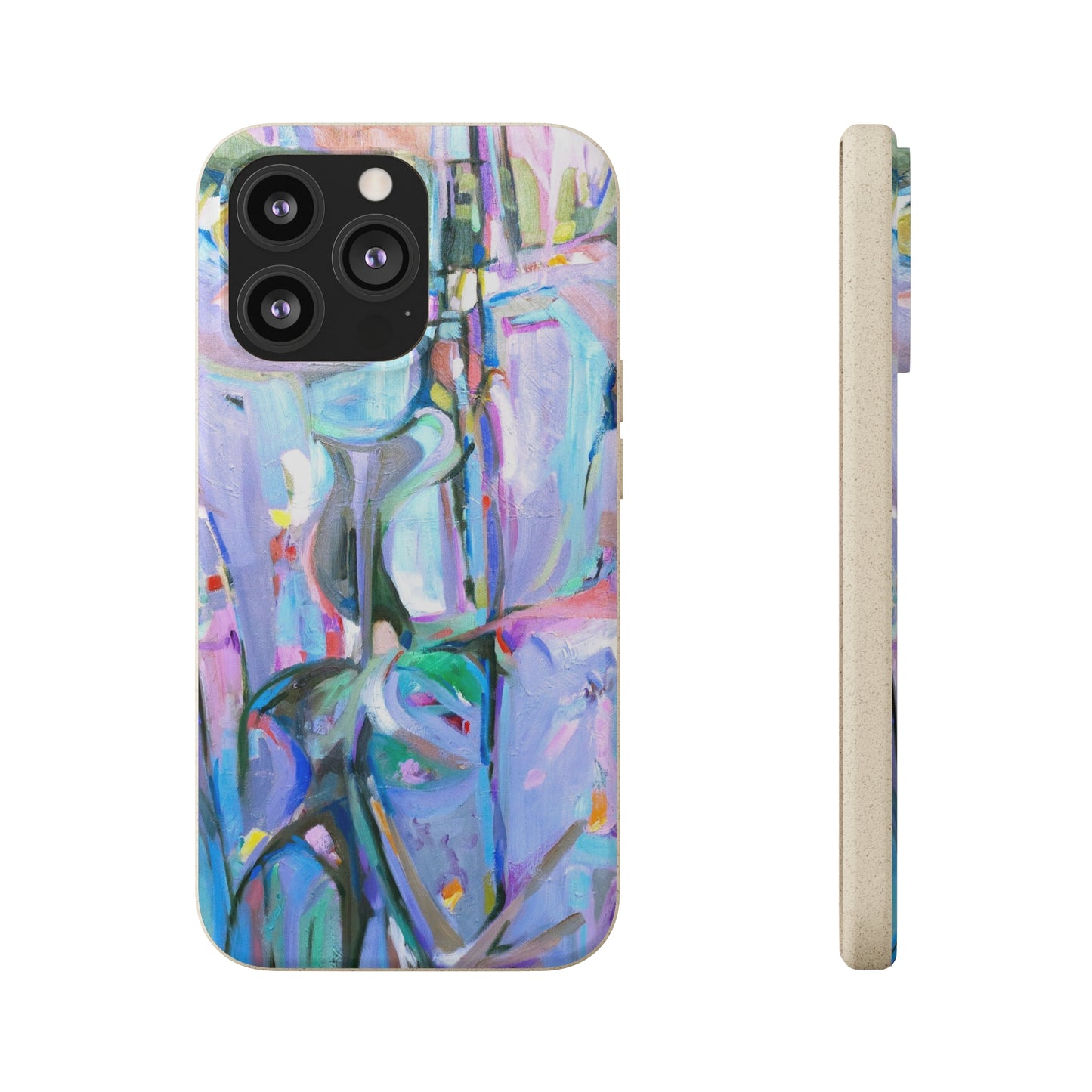 Biodegradable Phone Case with 'Passages' Abstract Original Artwork by Barbara Cleary