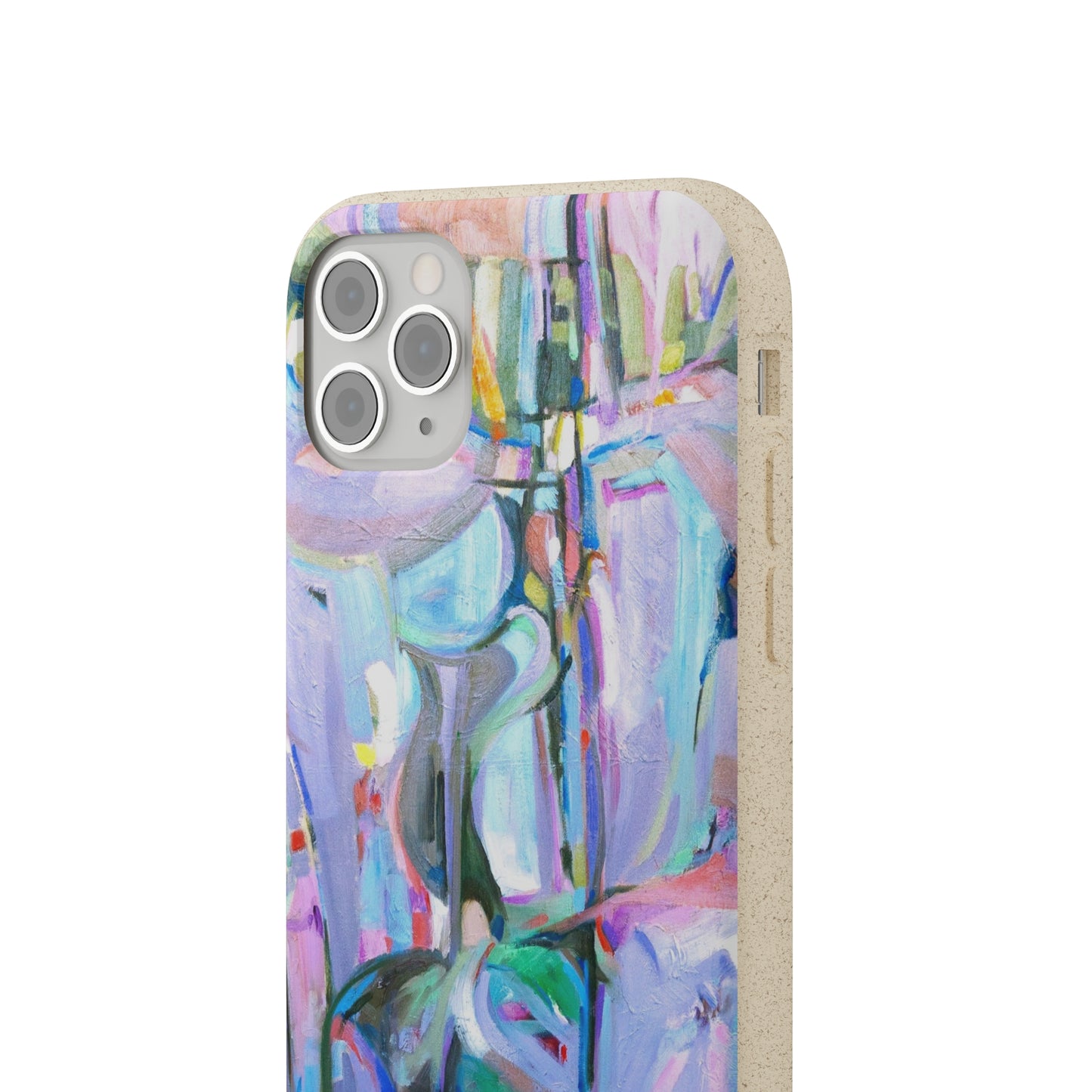 Biodegradable Phone Case with 'Passages' Abstract Original Artwork by Barbara Cleary