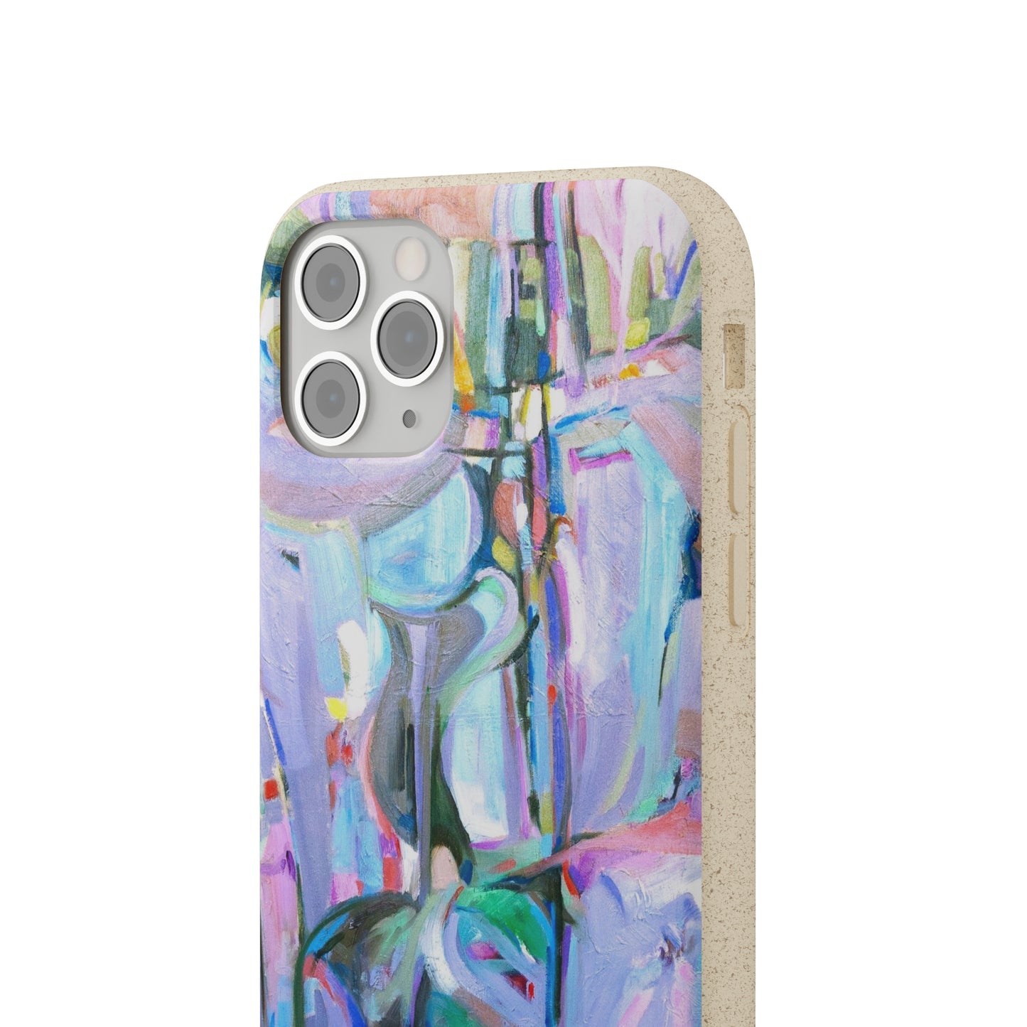 Biodegradable Phone Case with 'Passages' Abstract Original Artwork by Barbara Cleary