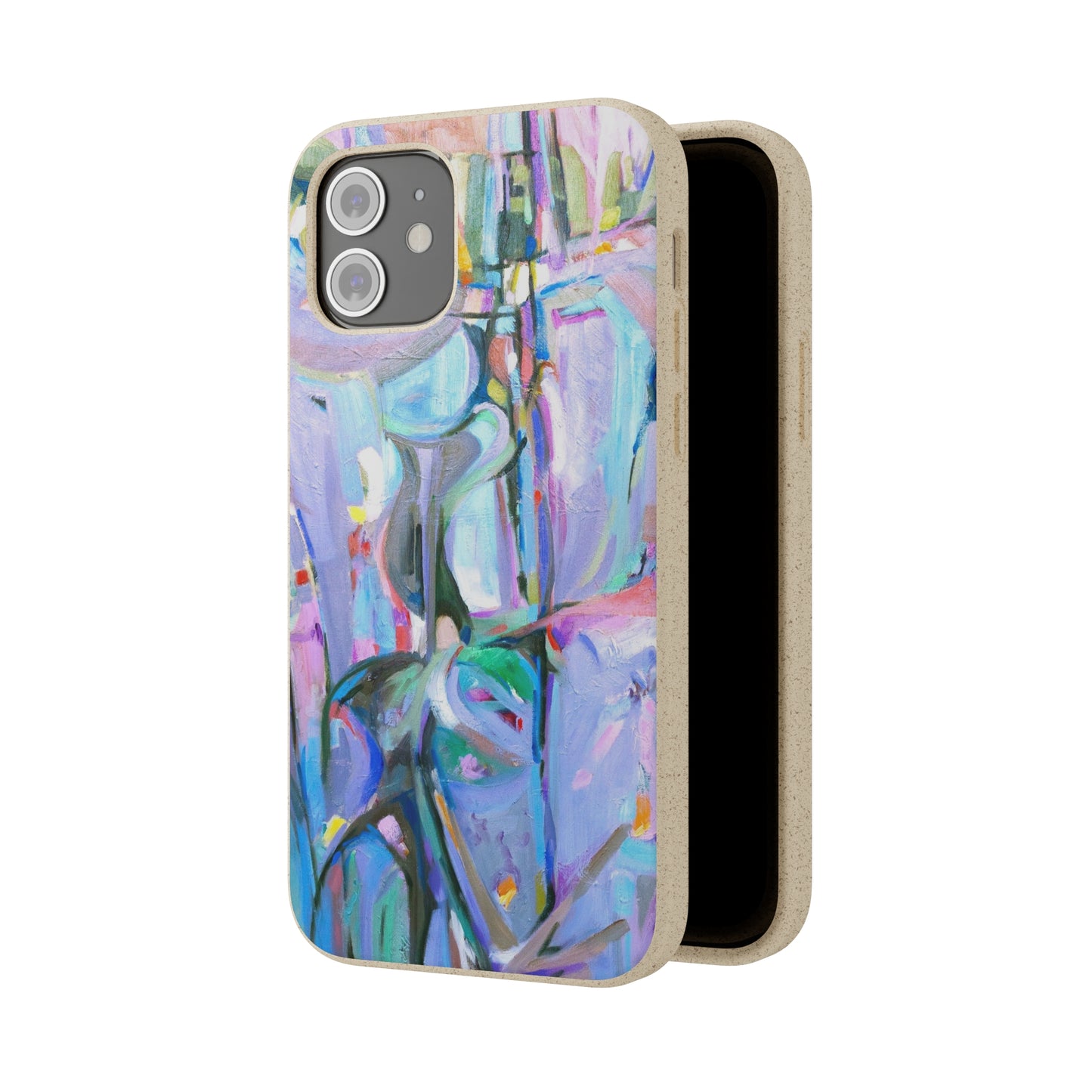 Biodegradable Phone Case with 'Passages' Abstract Original Artwork by Barbara Cleary