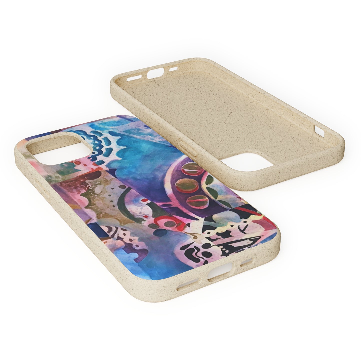 Biodegradable Phone Case with 'Kaleidoscope' Abstract Original Artwork by Barbara Cleary