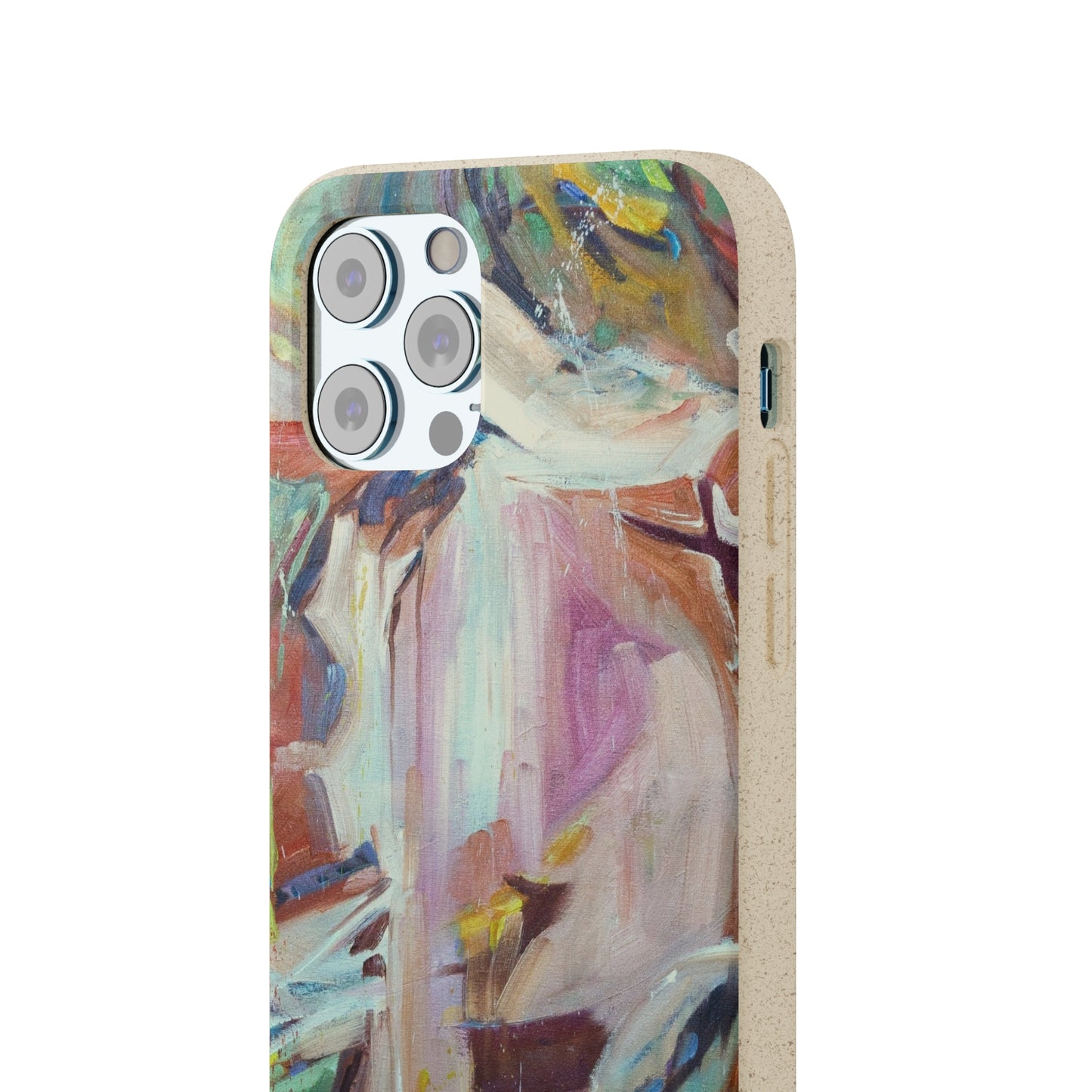 Biodegradable Phone Case with 'All Seasons' Abstract Original Artwork by Barbara Cleary