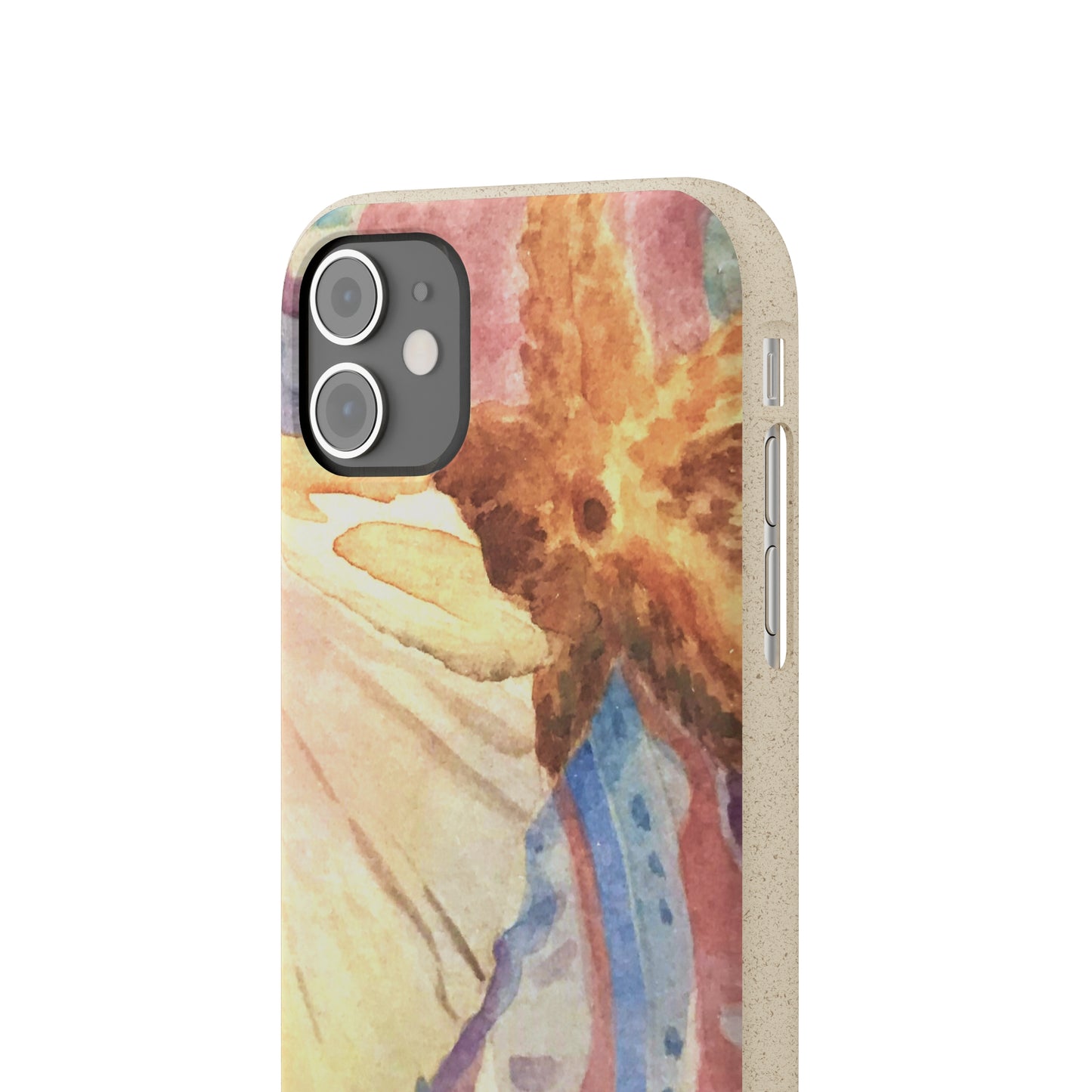 Biodegradable Phone Case with 'Treasures of the Tide' Watercolor Original Artwork by Barbara Cleary