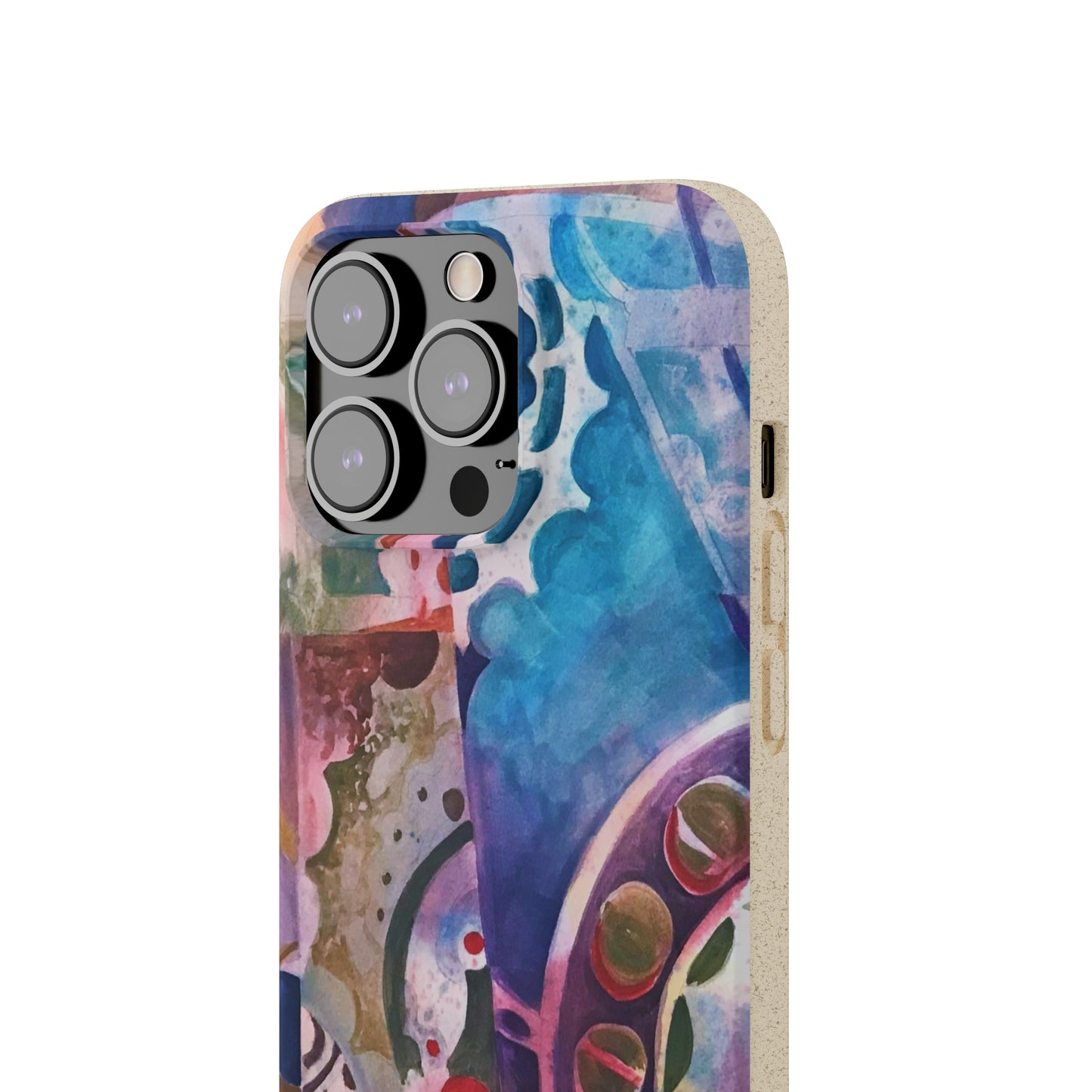 Biodegradable Phone Case with 'Kaleidoscope' Abstract Original Artwork by Barbara Cleary